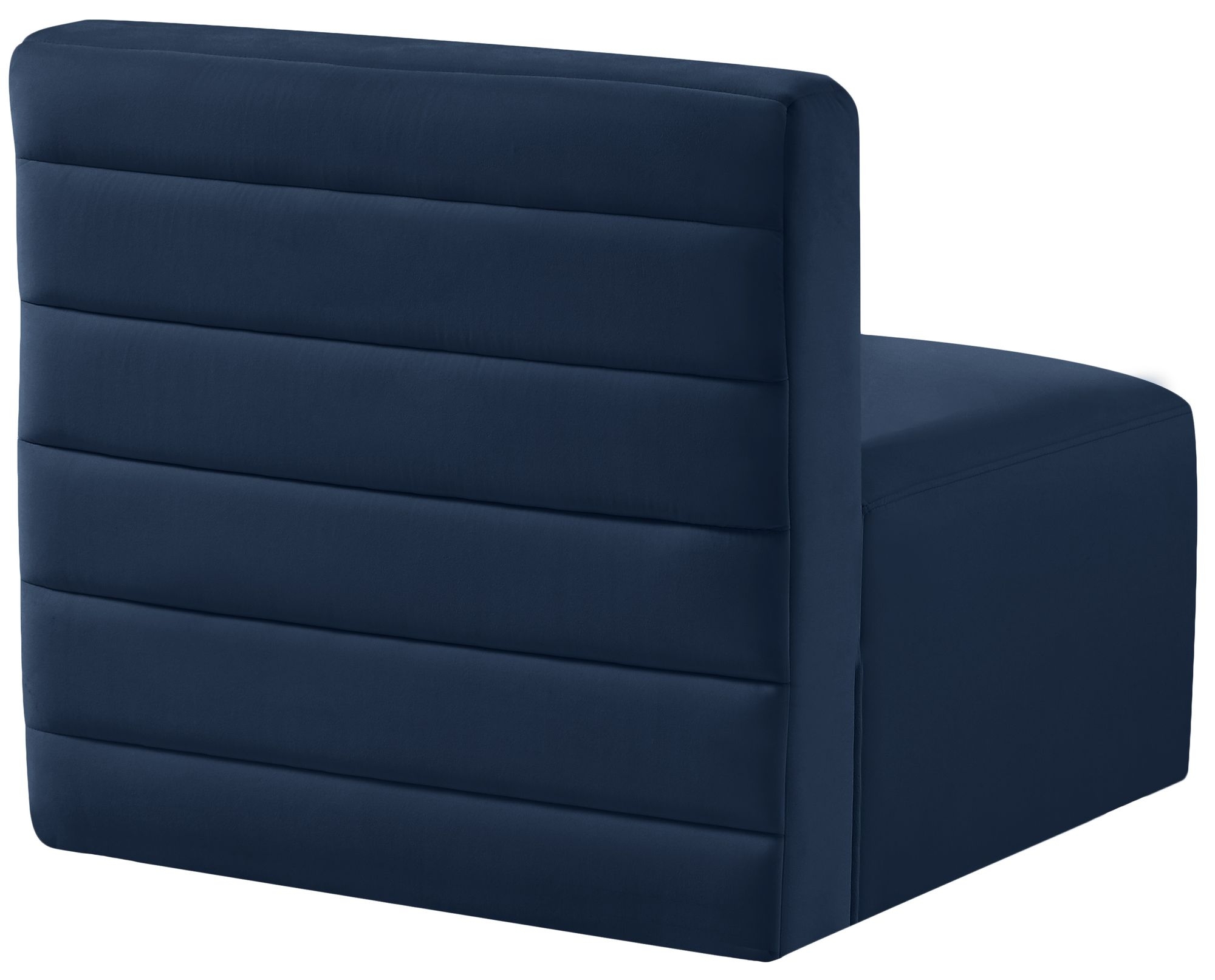 Quincy Velvet Modular Comfort Armless Chair
