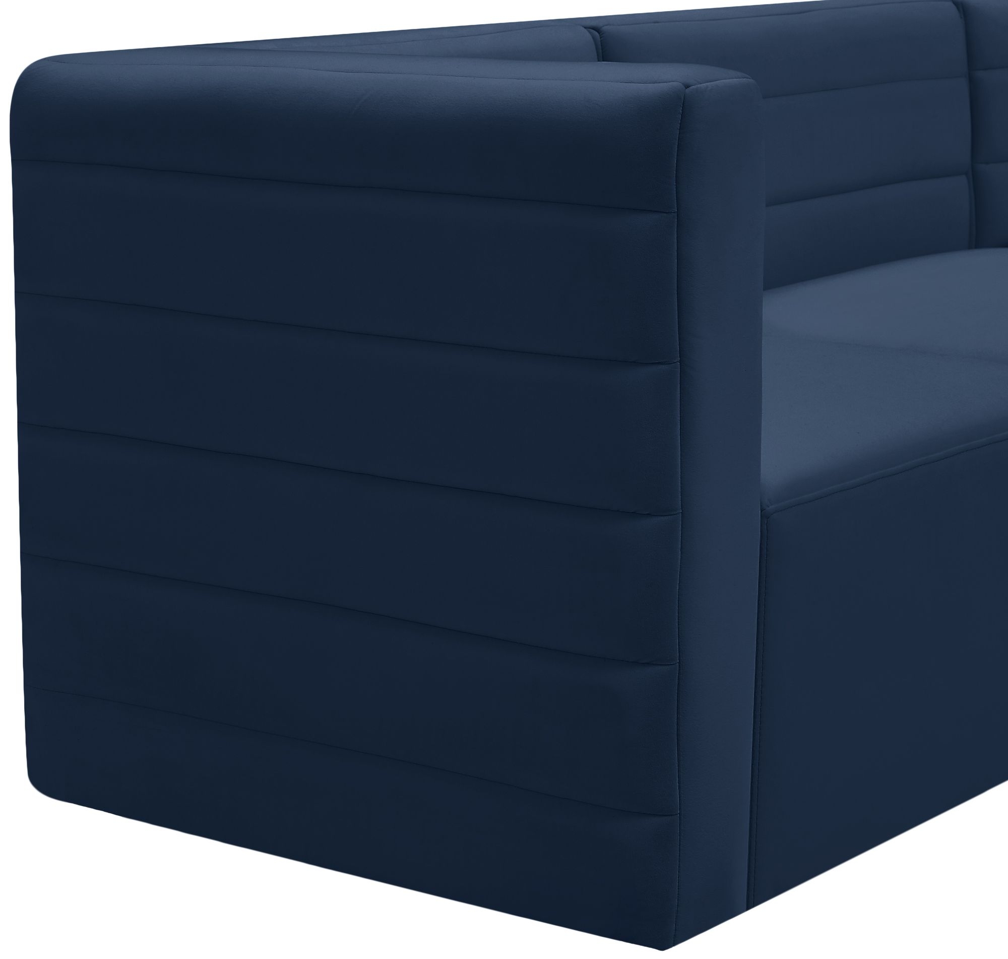 Quincy Velvet Modular Comfort Corner Chair