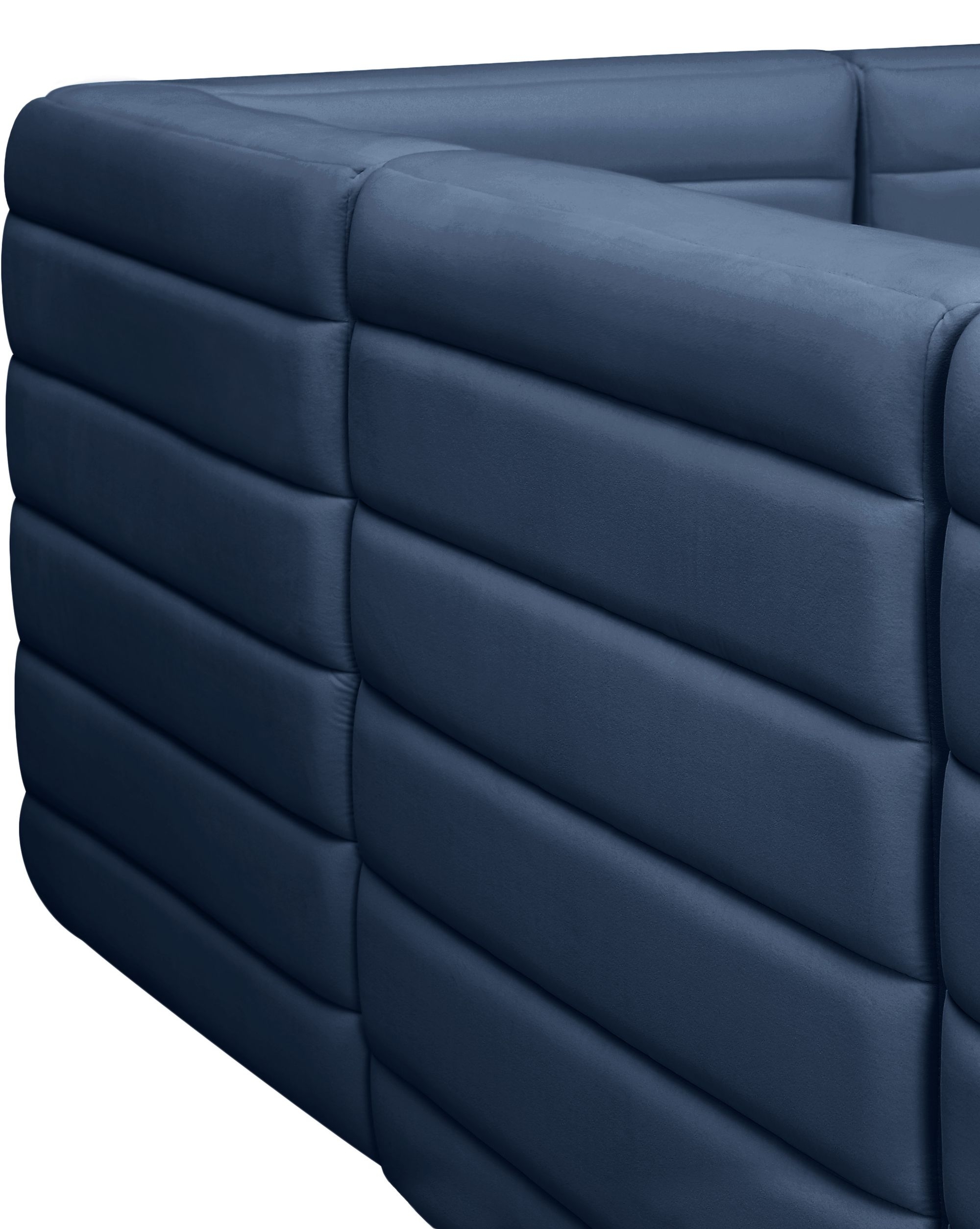 Quincy Velvet Modular Comfort Corner Chair