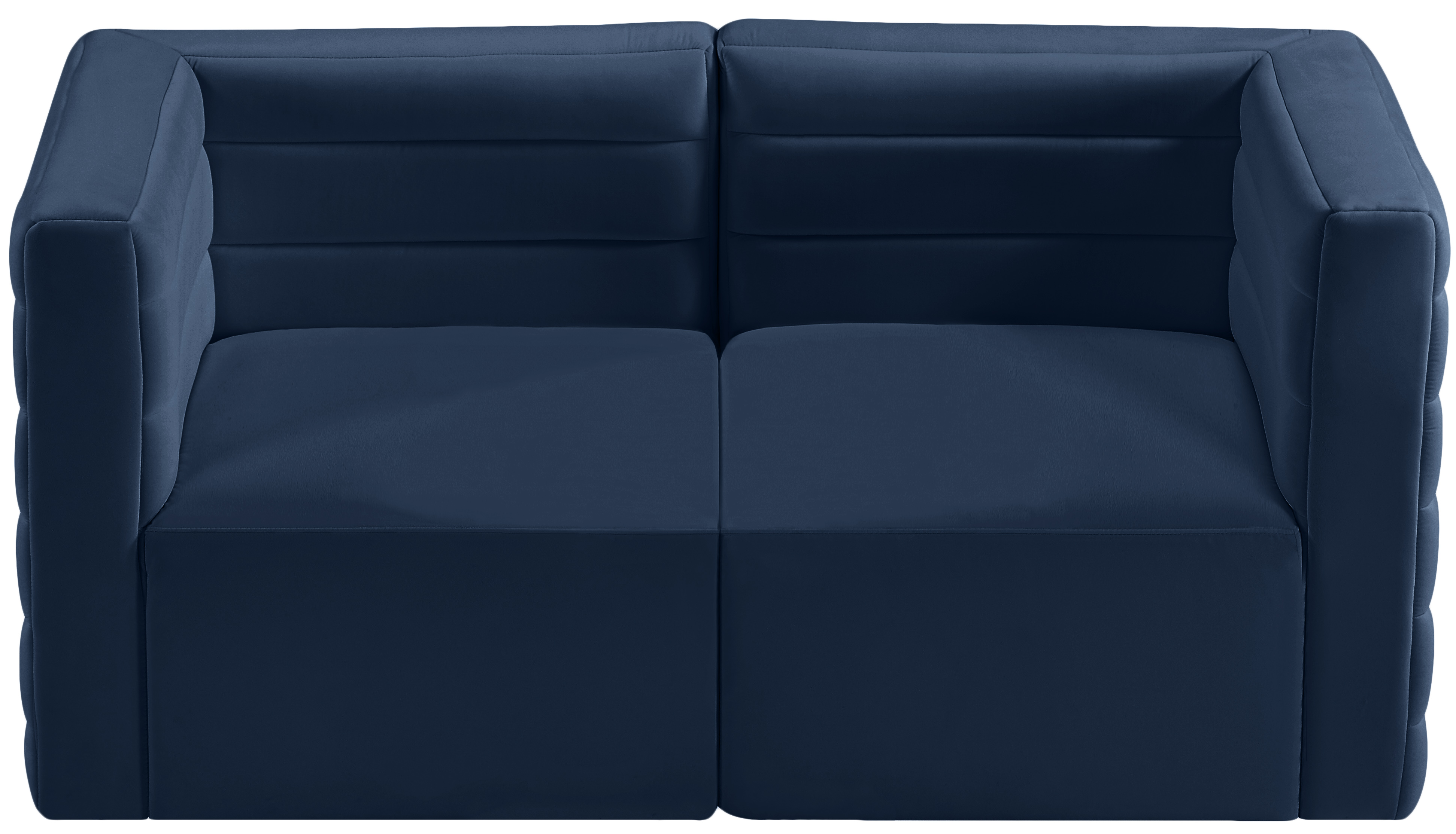 Quincy 63" Velvet Modular Comfort Sofa