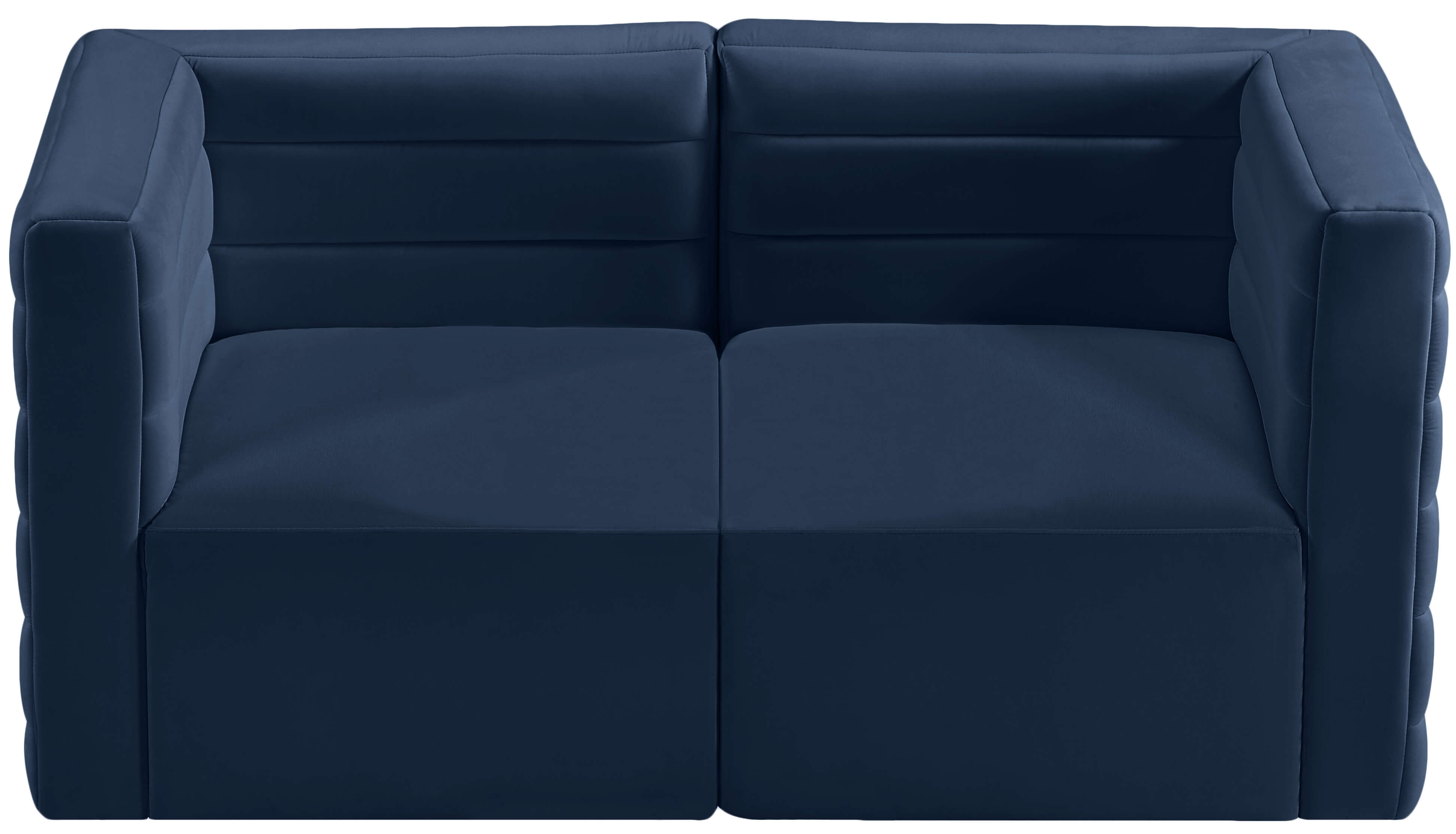 Quincy 63" Velvet Modular Comfort Sofa
