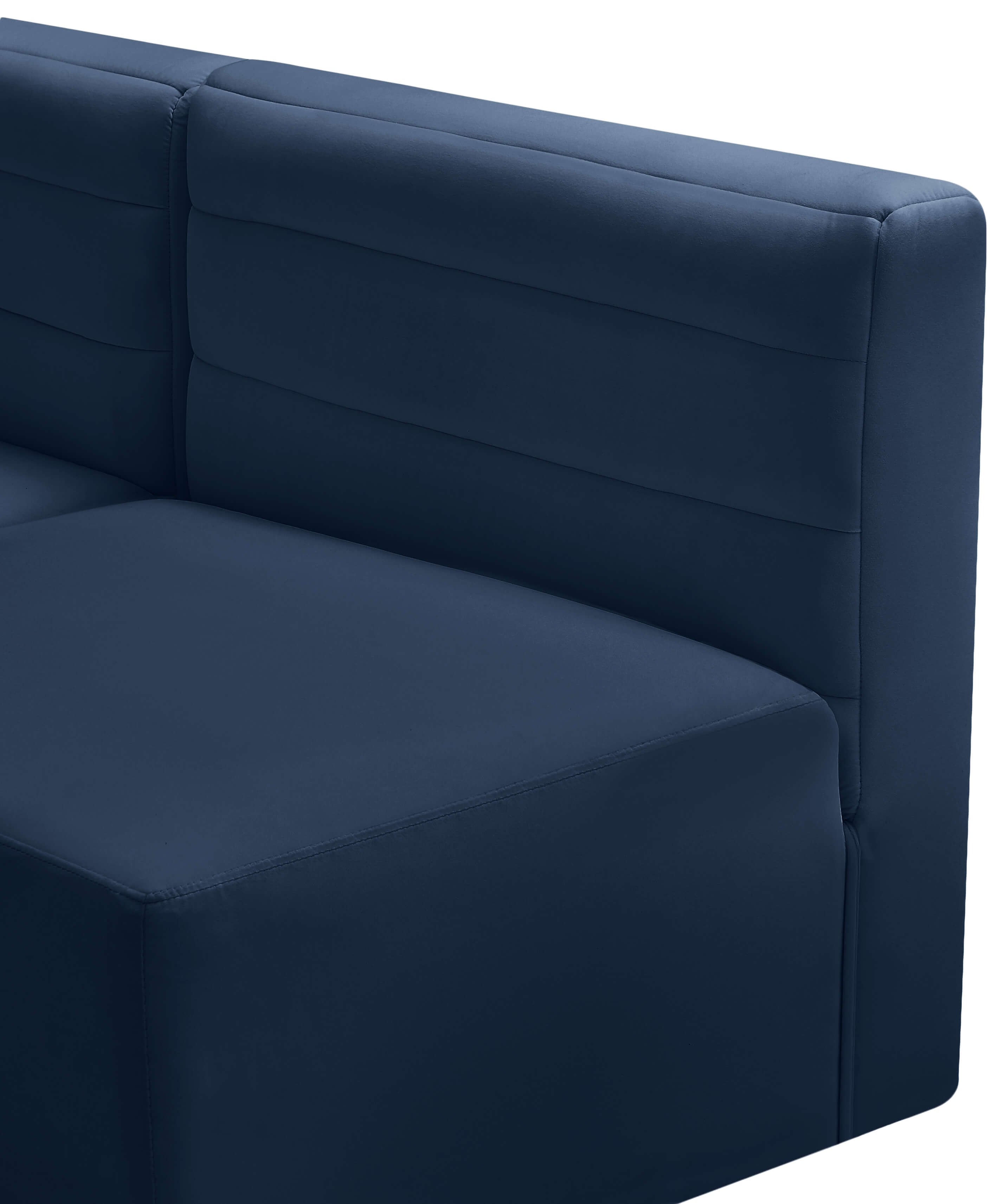 Quincy 63" Velvet Modular Comfort Sofa