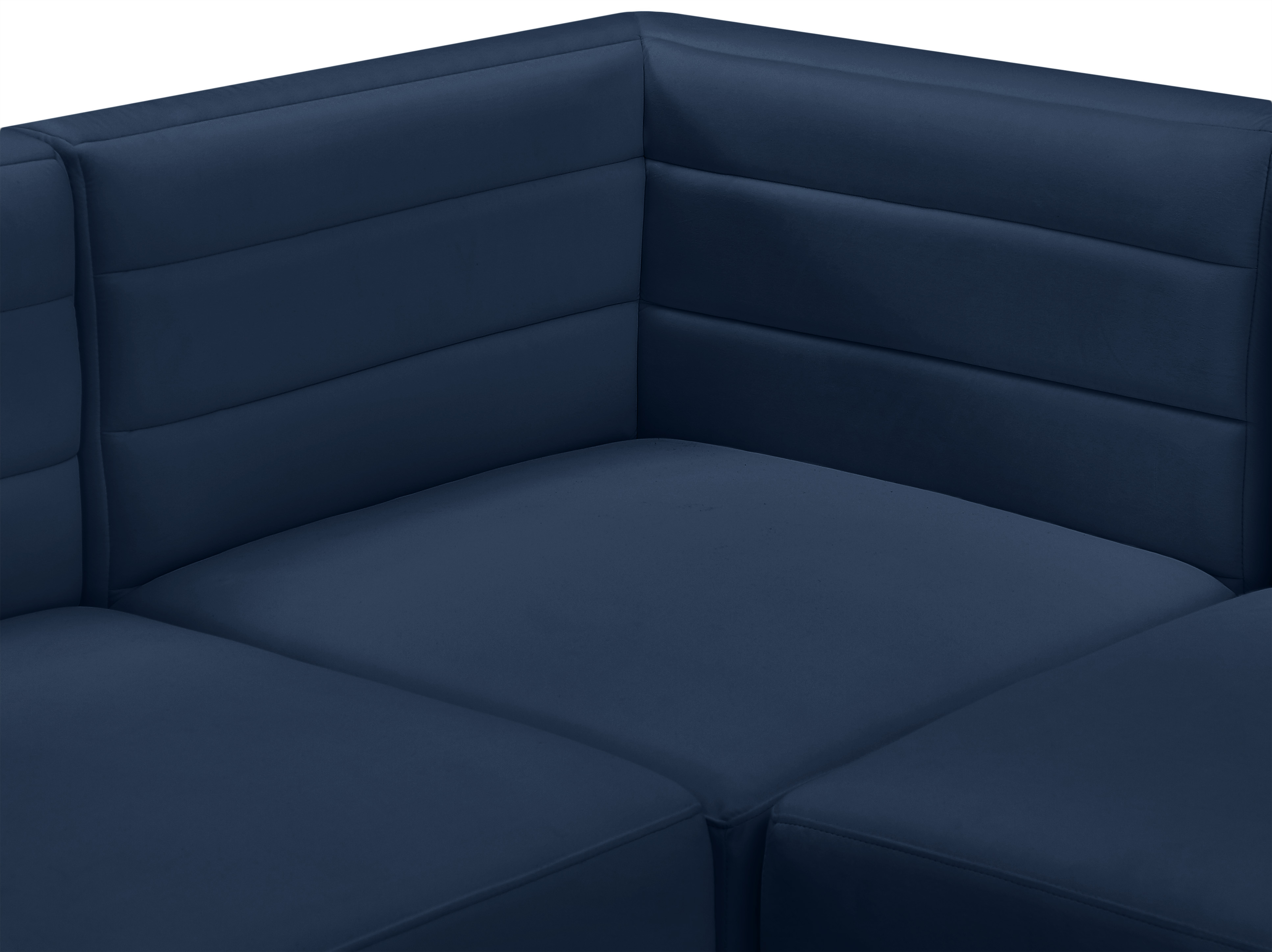 Quincy 63" Velvet Modular Comfort Sofa