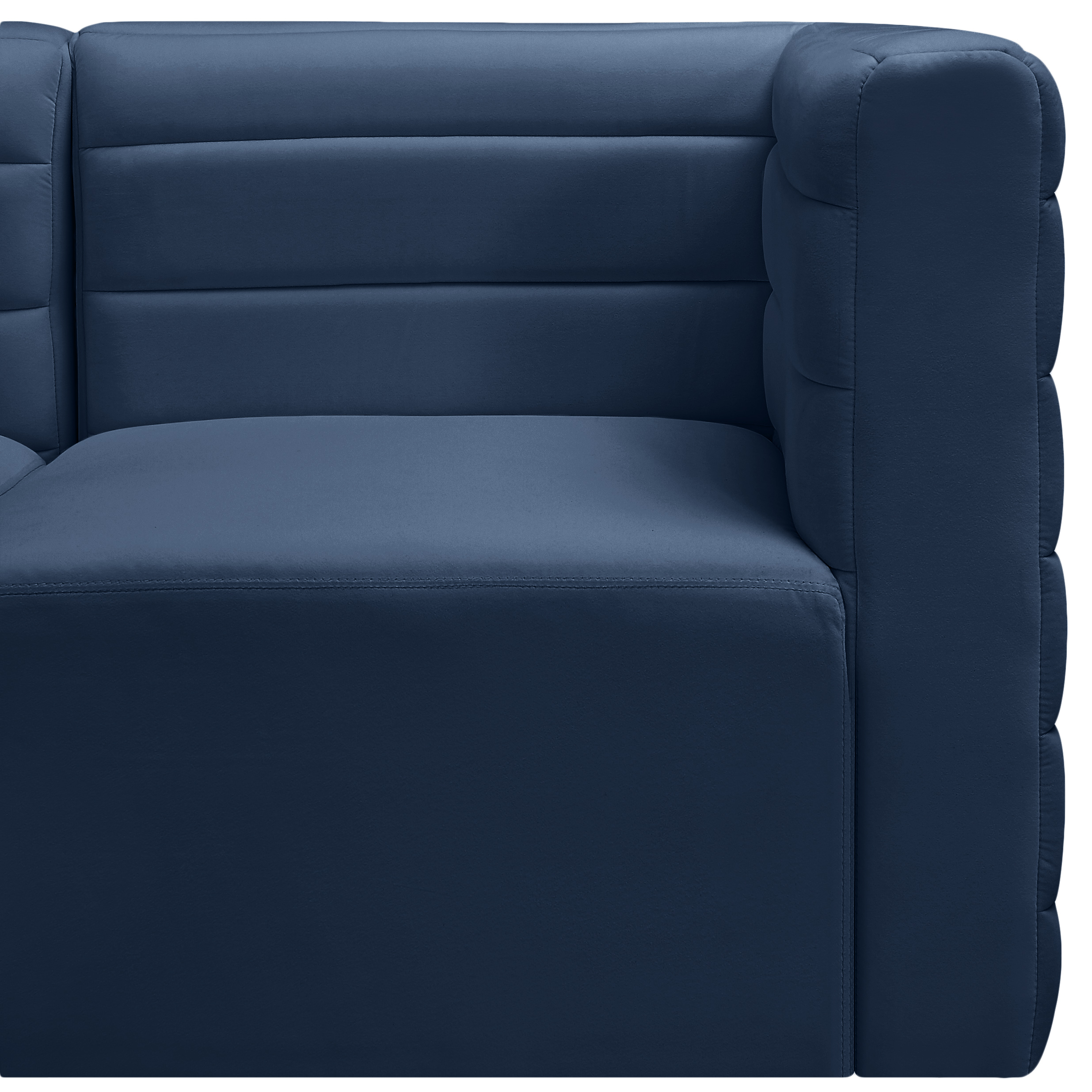 Quincy 95" Velvet Modular Comfort Sofa