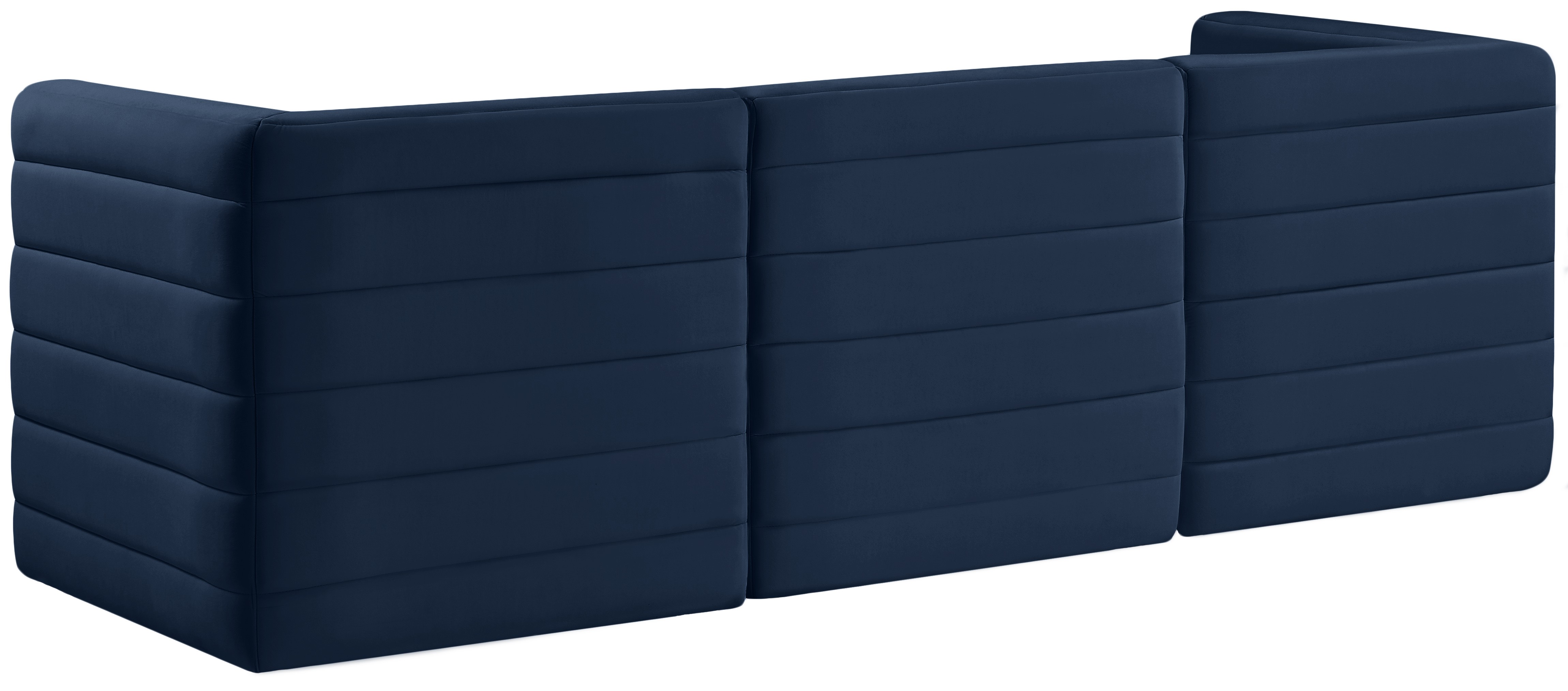 Quincy 95" Velvet Modular Comfort Sofa