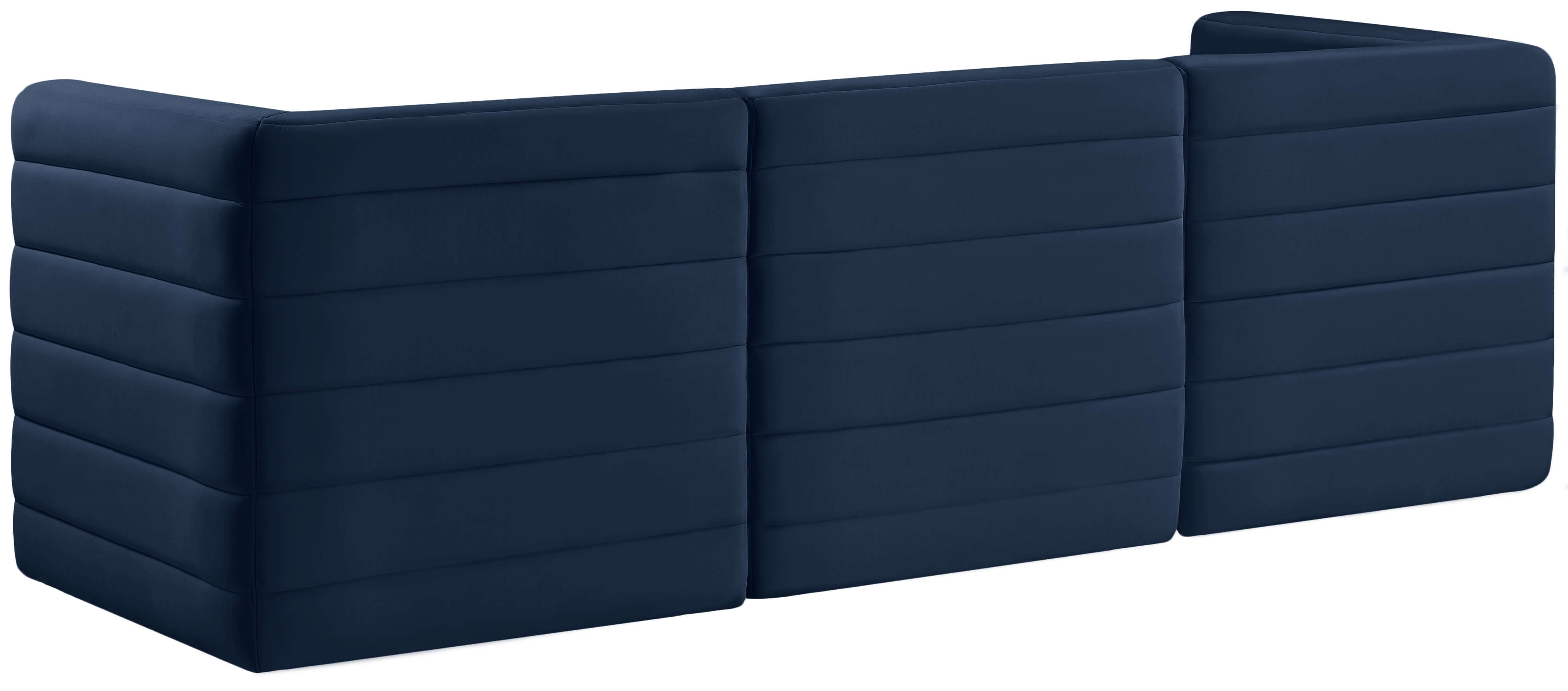 Quincy 95" Velvet Modular Comfort Sofa