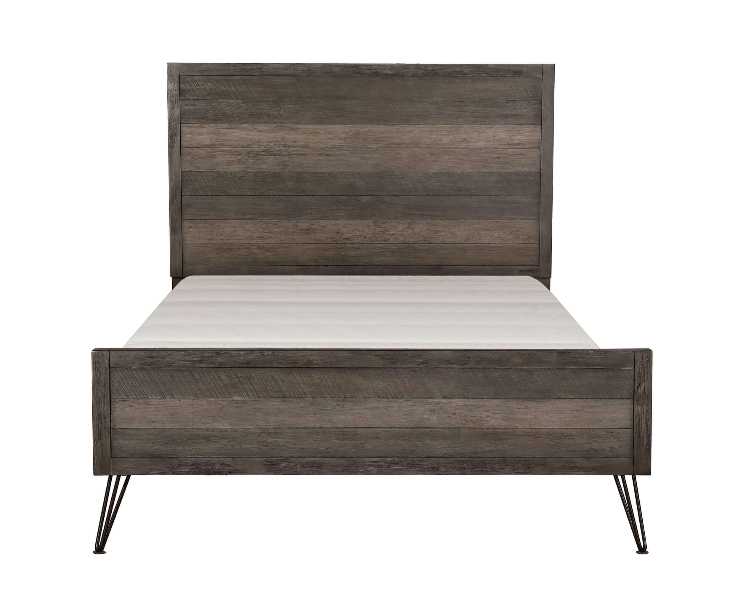 Urbanite Wood/Wood Veneer Platform Bed, Full Size