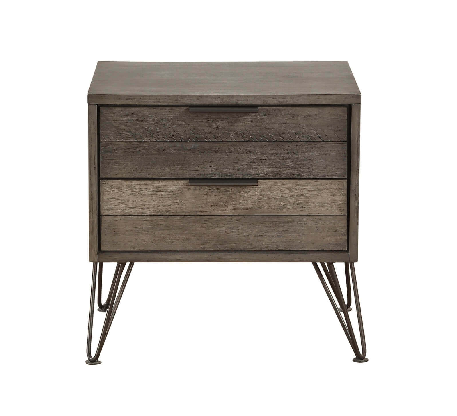 Urbanite 3 Tone Gray Nightstand