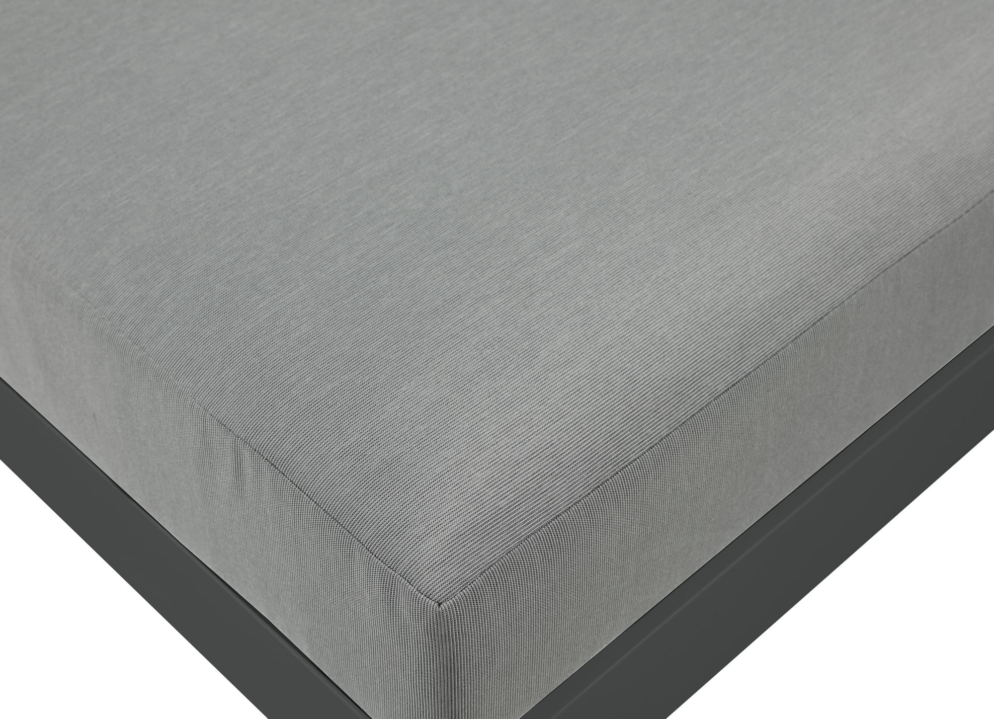 Nizuc 90" 5-Piece Outdoor Patio Waterproof Fabric Modular Sectional with Aluminum Frame