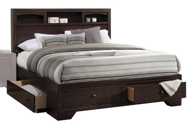 Madison II Storage Platform Bedroom Set