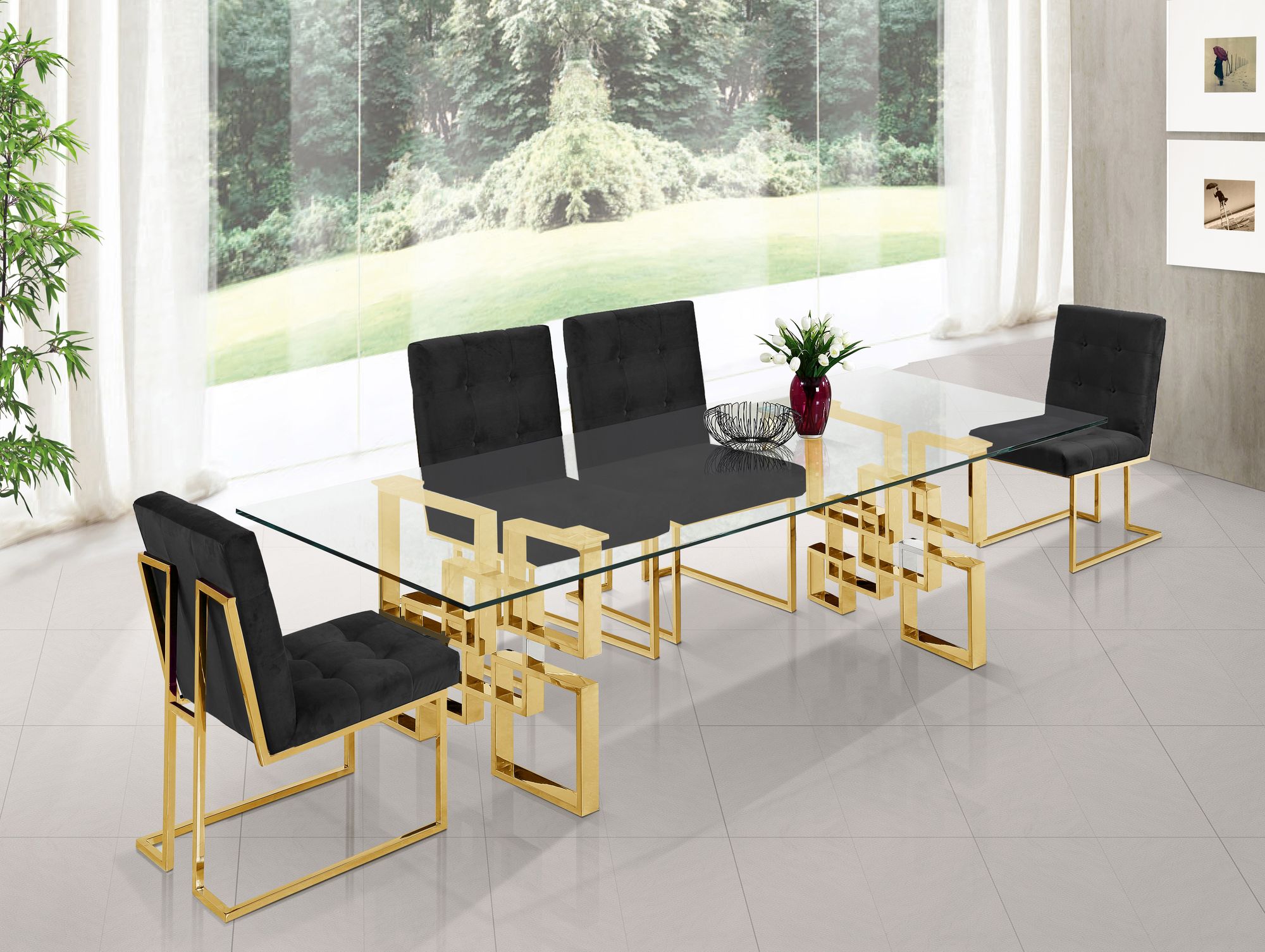 Pierre Velvet Dining Chair
