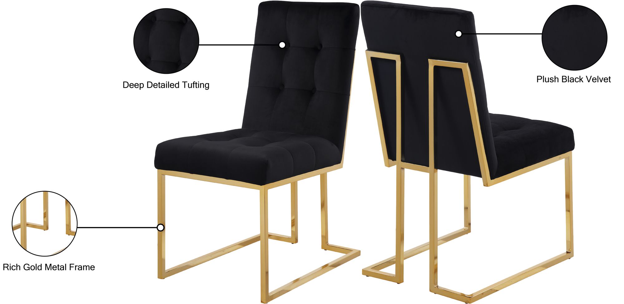 Pierre Velvet Dining Chair