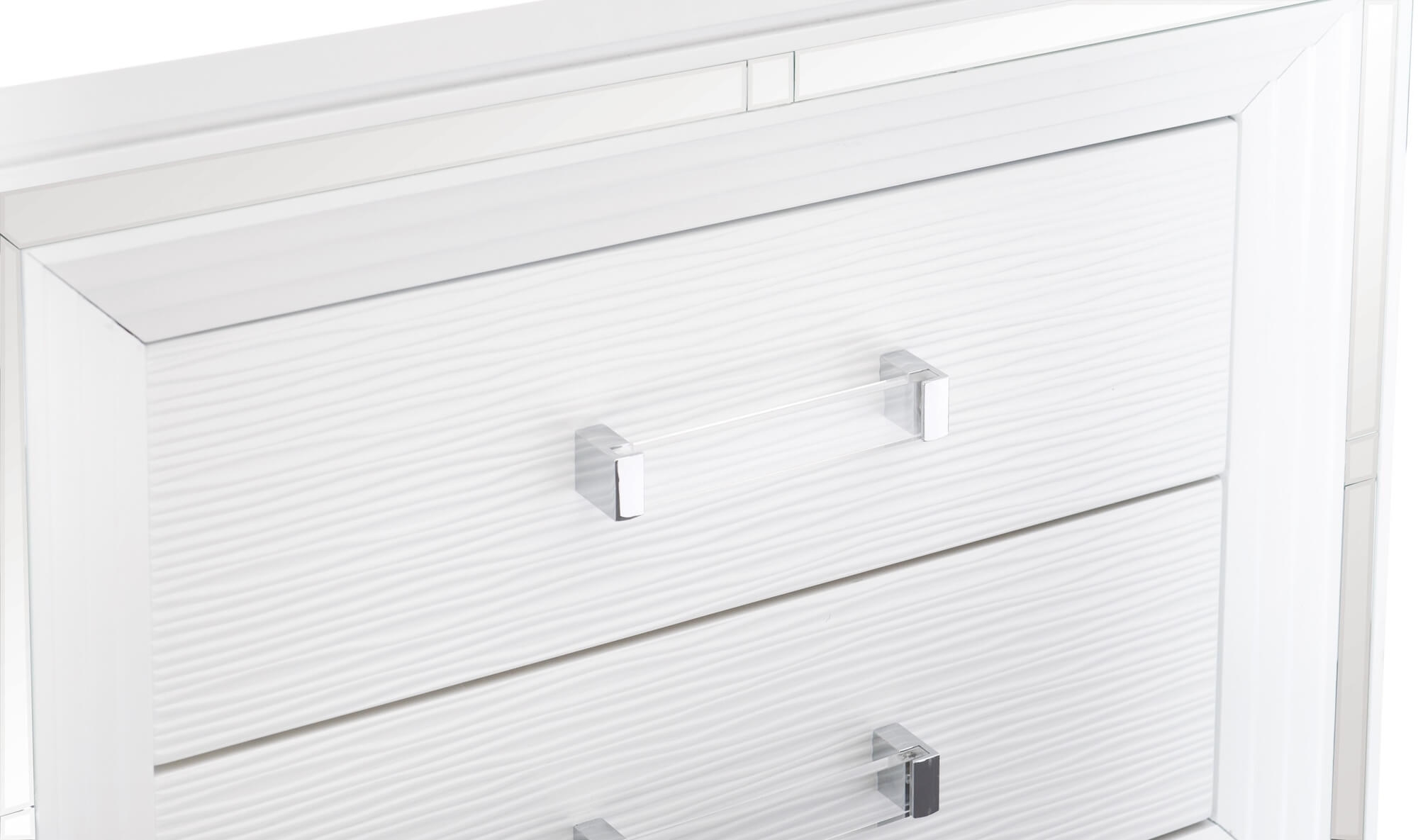 Tamsin Wood Dresser with Hidden Jewelry Drawers