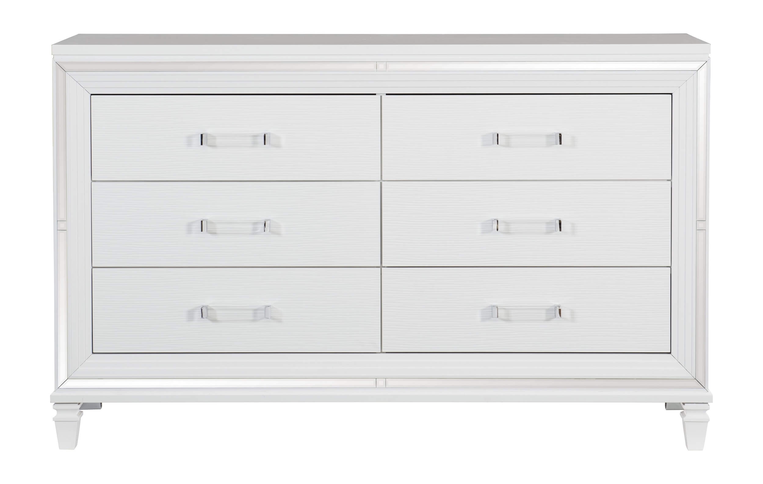 Tamsin Leatherette Storage Platform Bedroom Set with LED Lighting