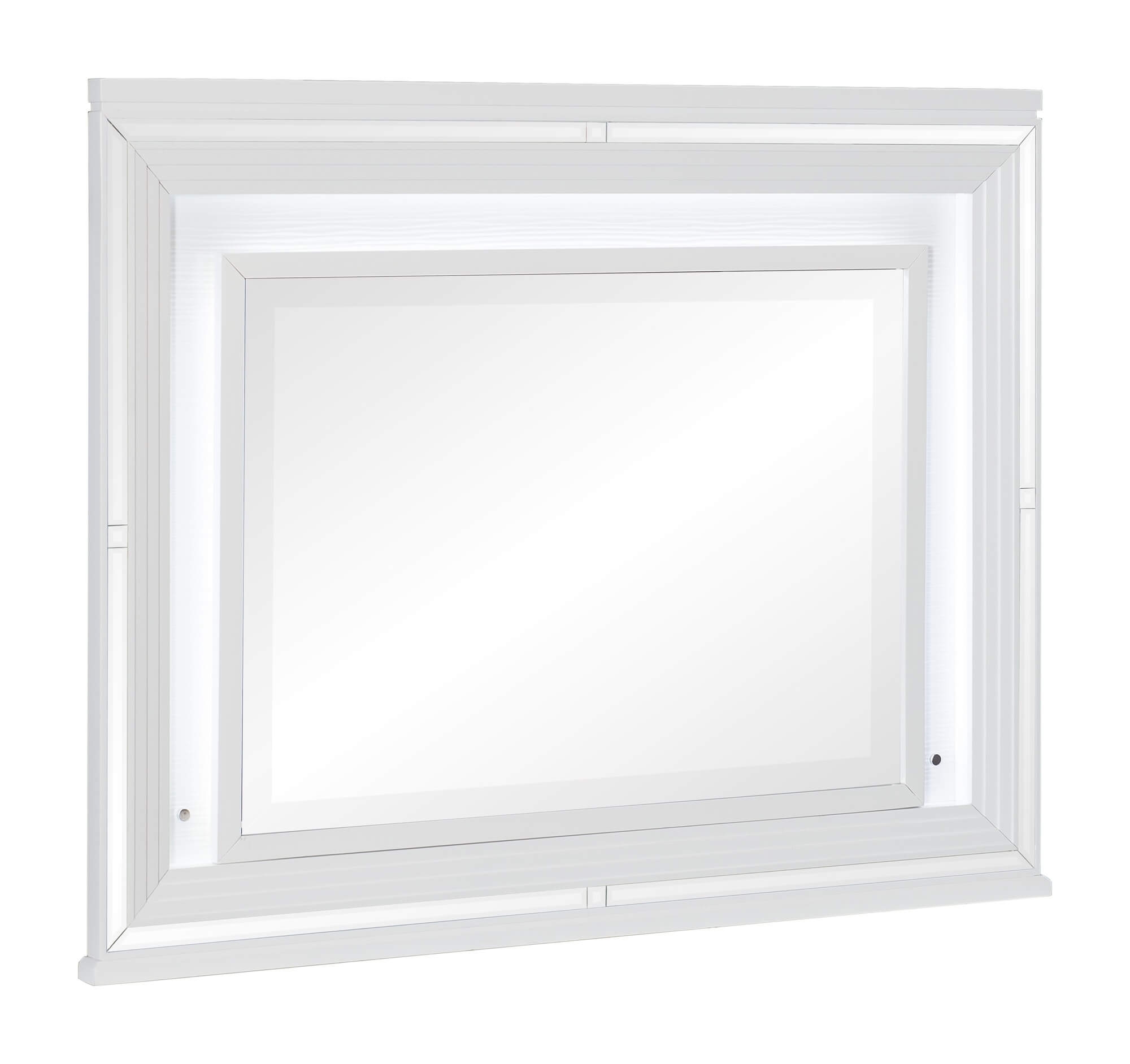 Tamsin Wood Mirror with LED Lighting