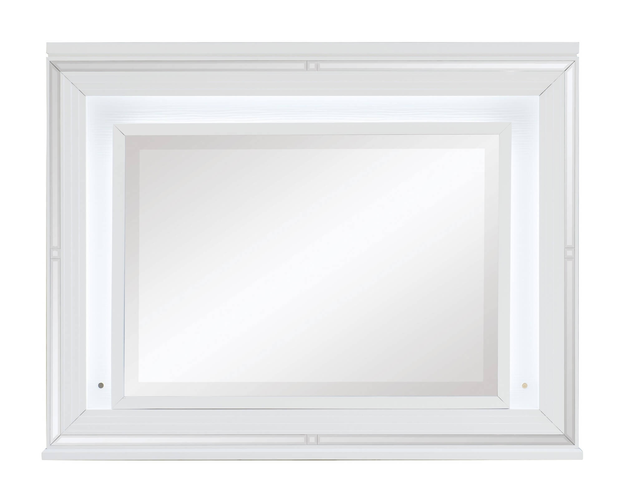 Tamsin Wood Mirror with LED Lighting