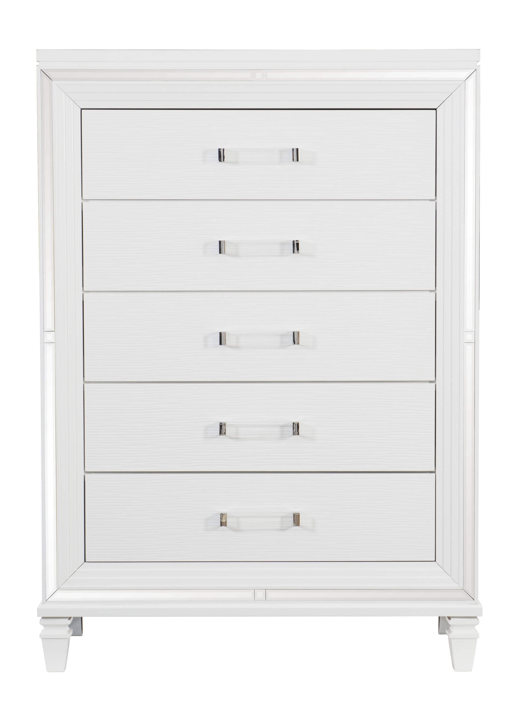 Tamsin Leatherette Storage Platform Bedroom Set with LED Lighting