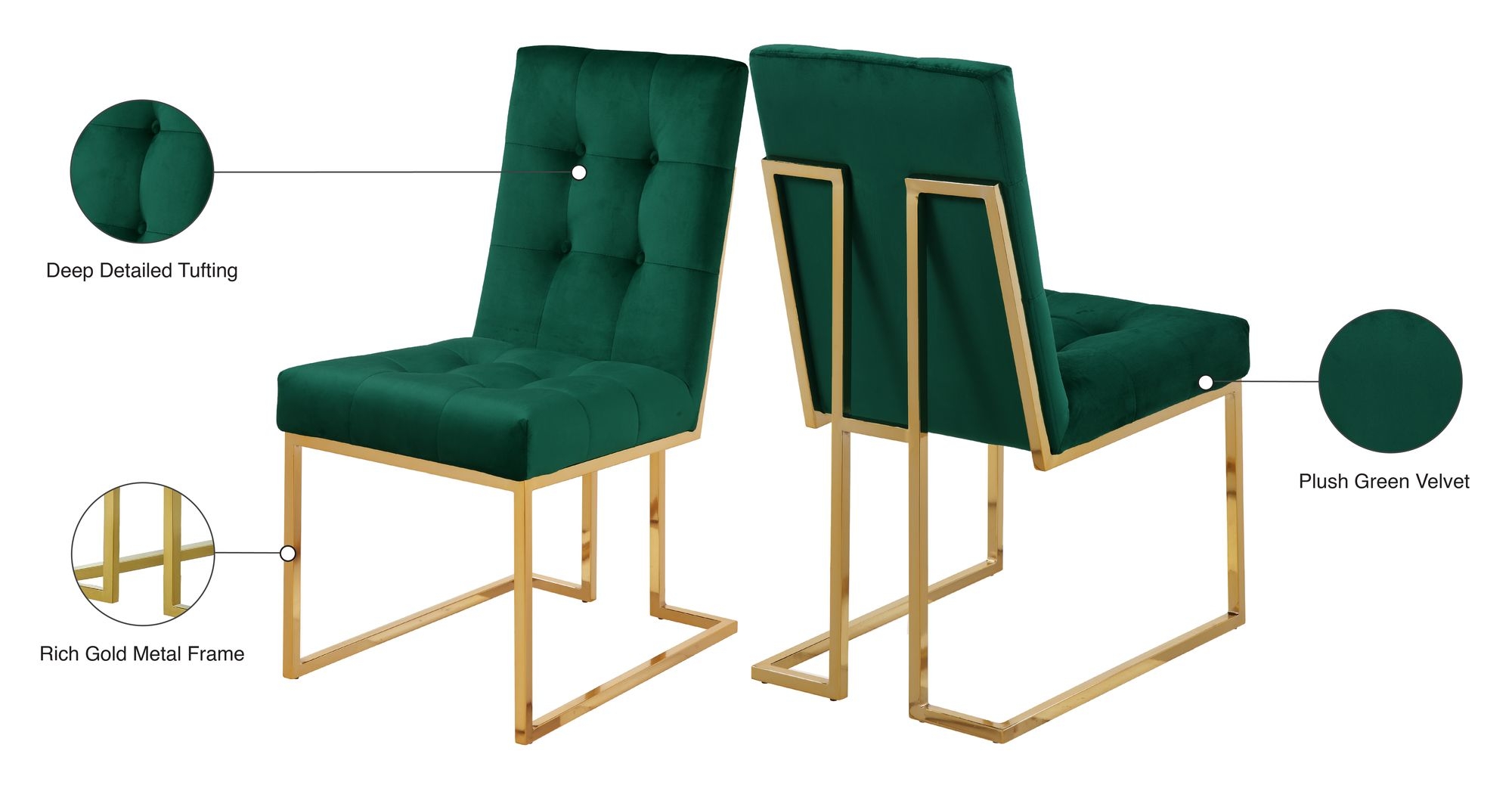 Pierre Velvet Dining Chair