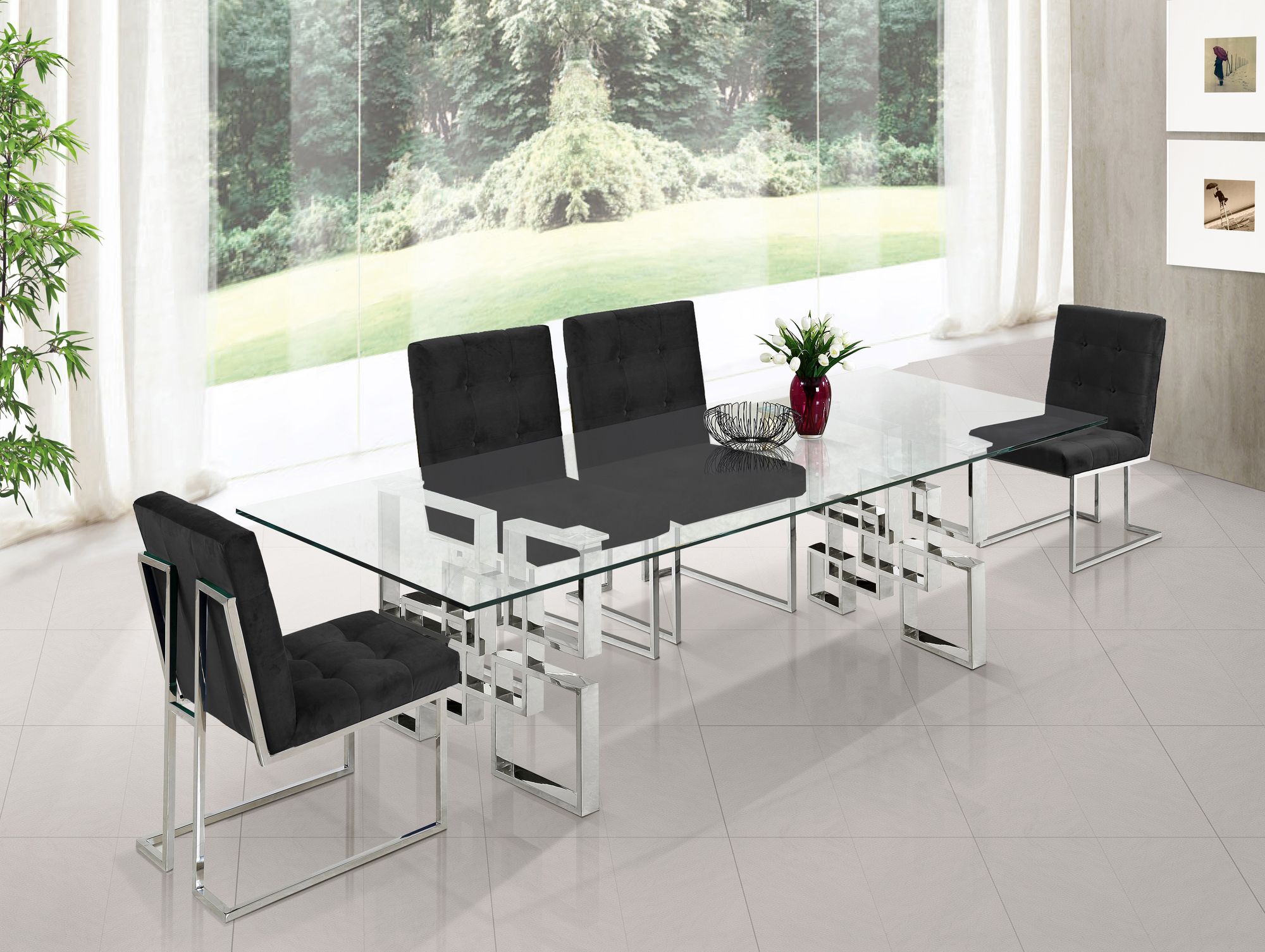 Alexis Velvet Dining Chair