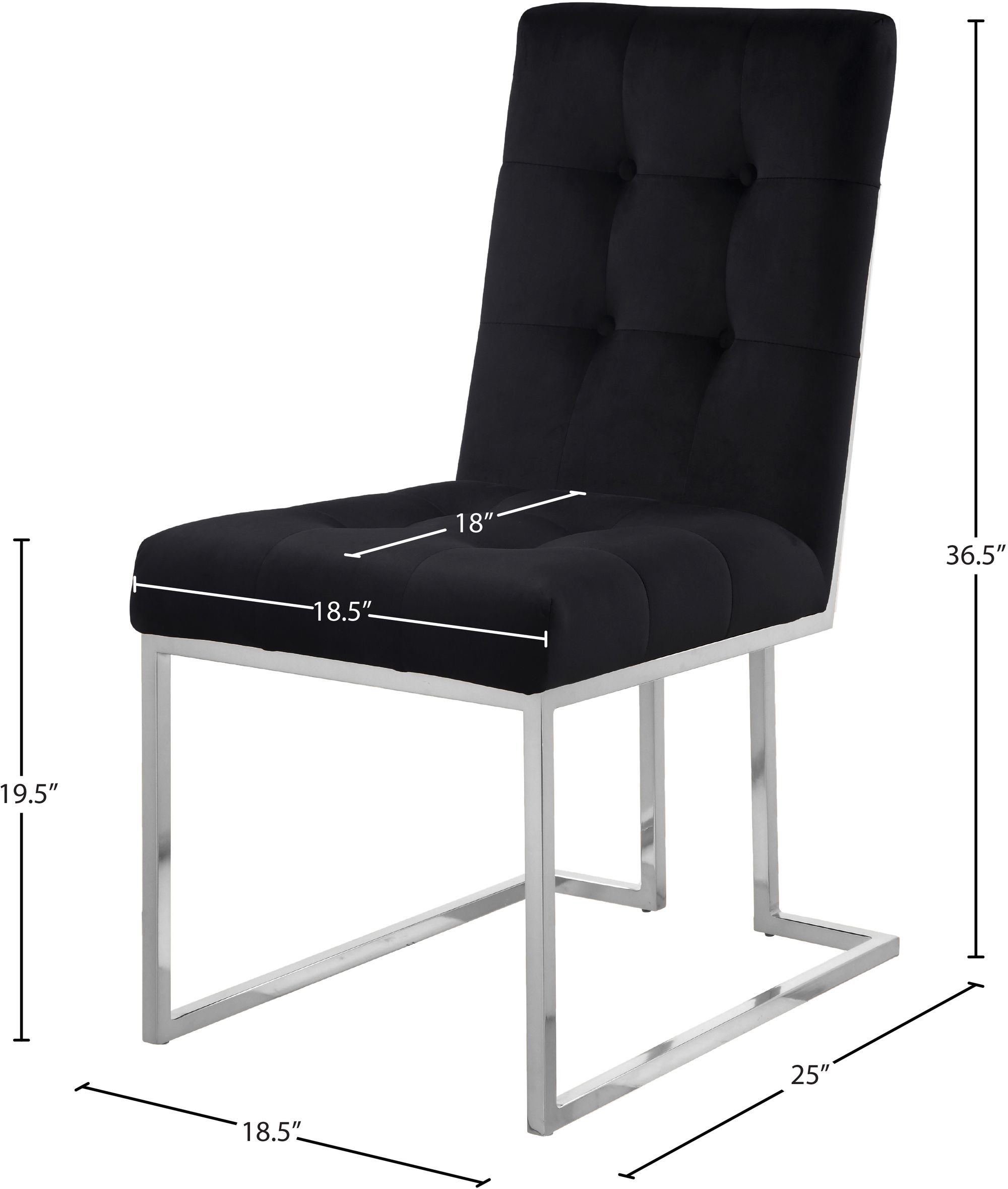 Alexis Velvet Dining Chair