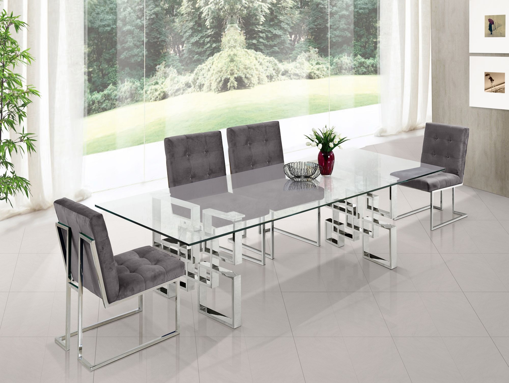 Alexis Velvet Dining Chair