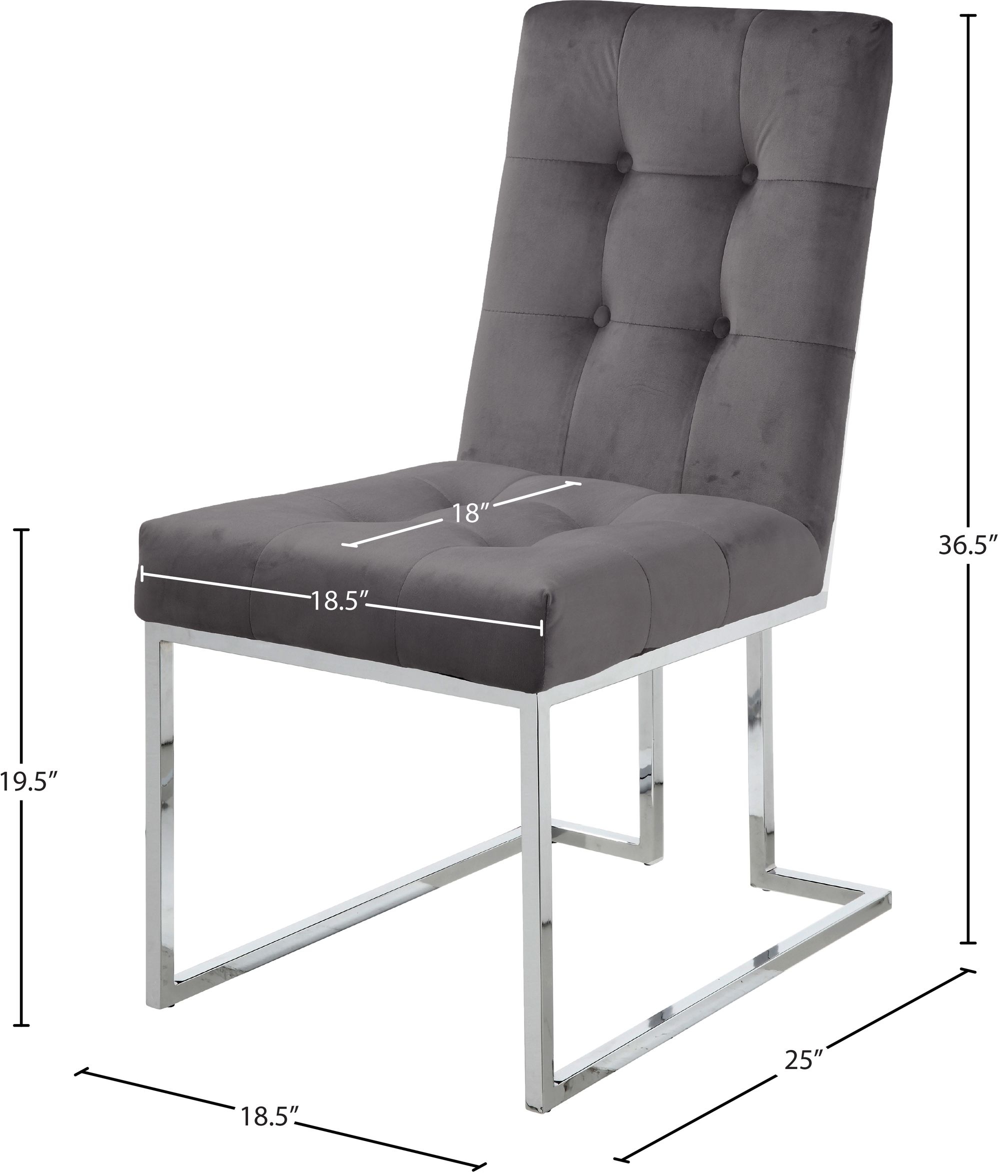 Alexis Velvet Dining Chair