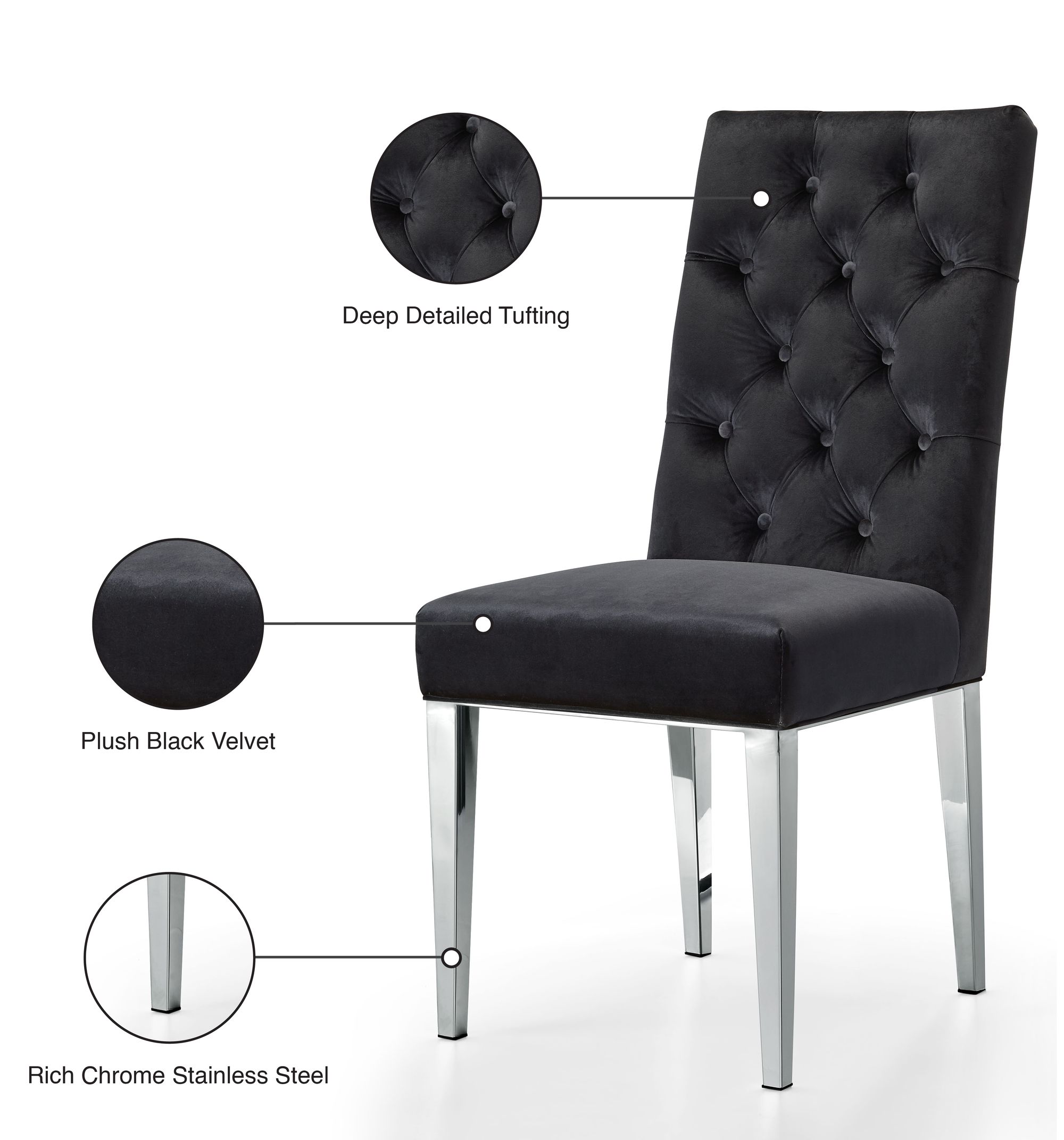 Juno Velvet Dining Chair