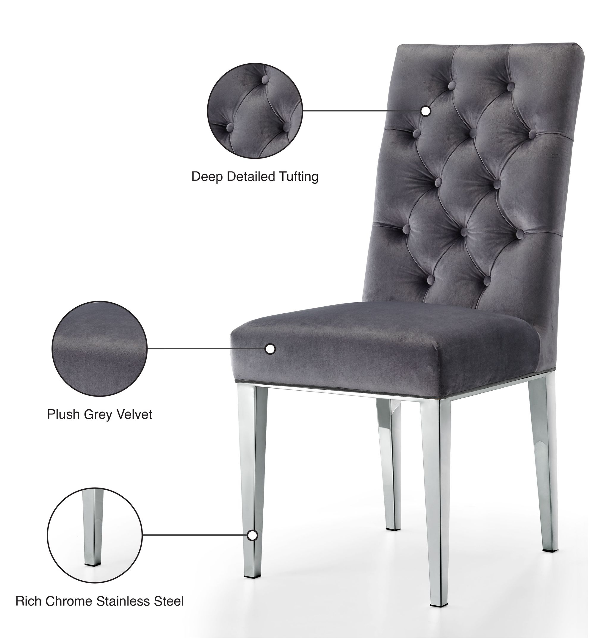 Juno Velvet Dining Chair