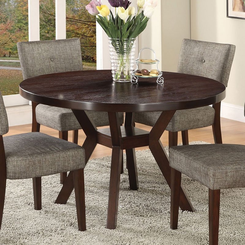 Drake Wood Round Dining Room Set