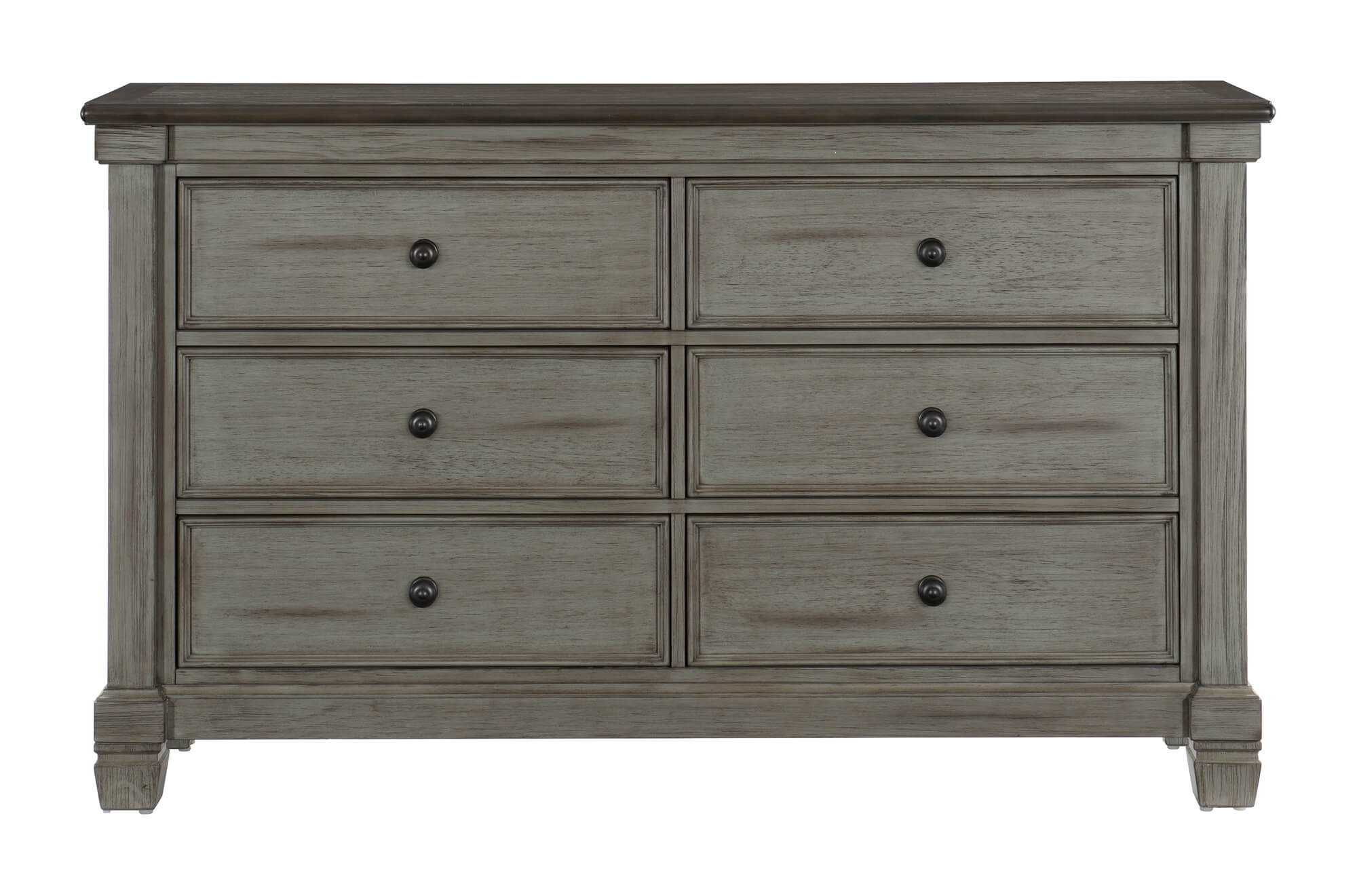 Weaver Wood/Wood Veneer Bedroom Set