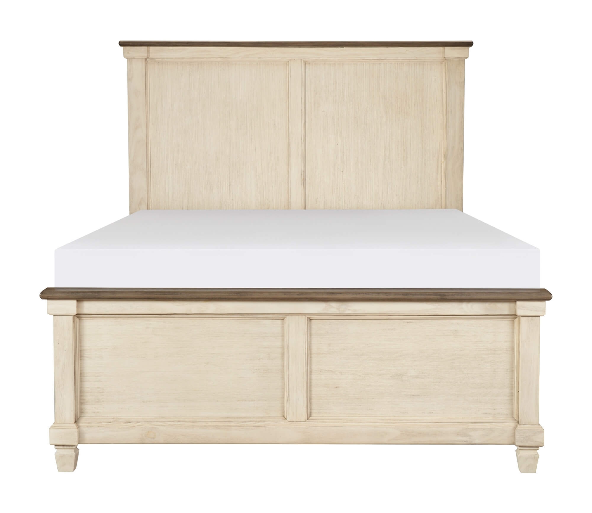 Weaver Wood/Wood Veneer Bed