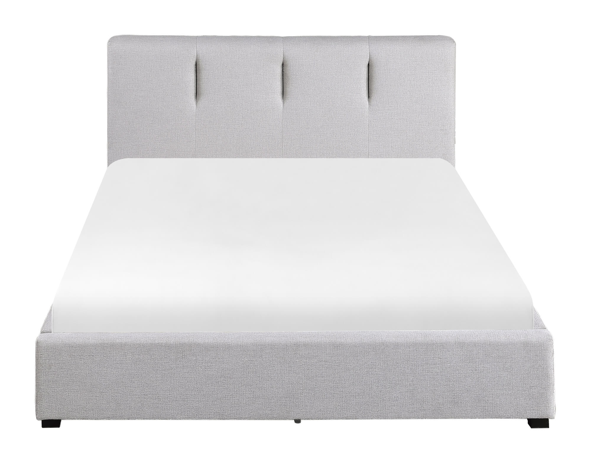 Aitana Fabric Platform Bed, King Size