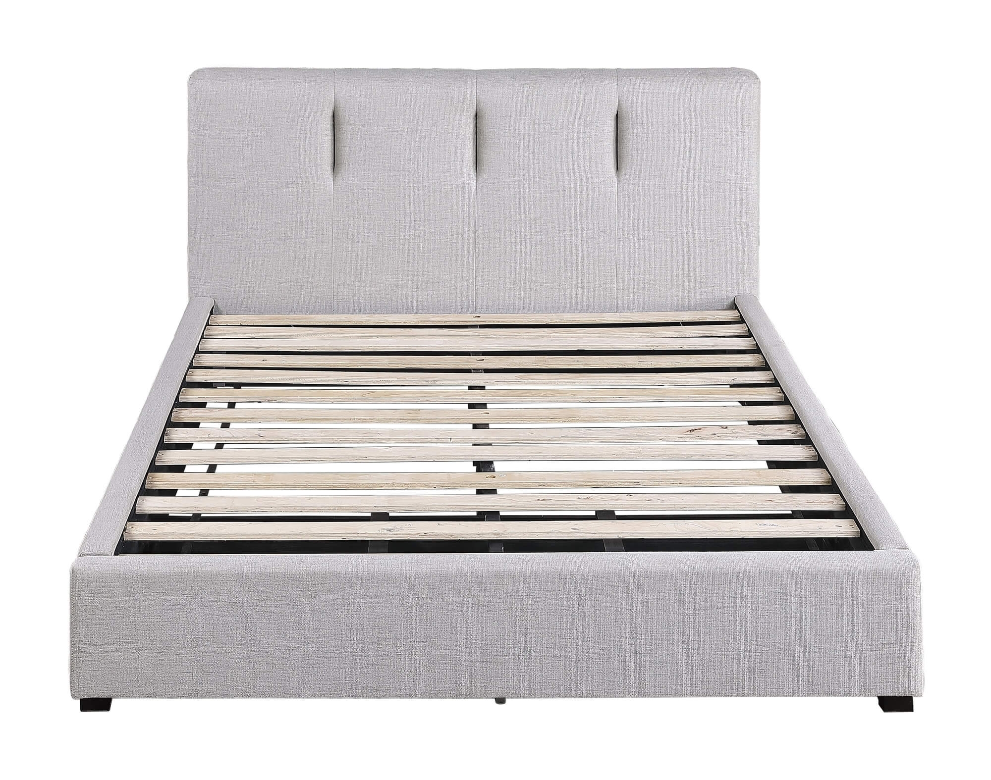 Aitana Fabric Platform Bed, Queen Size