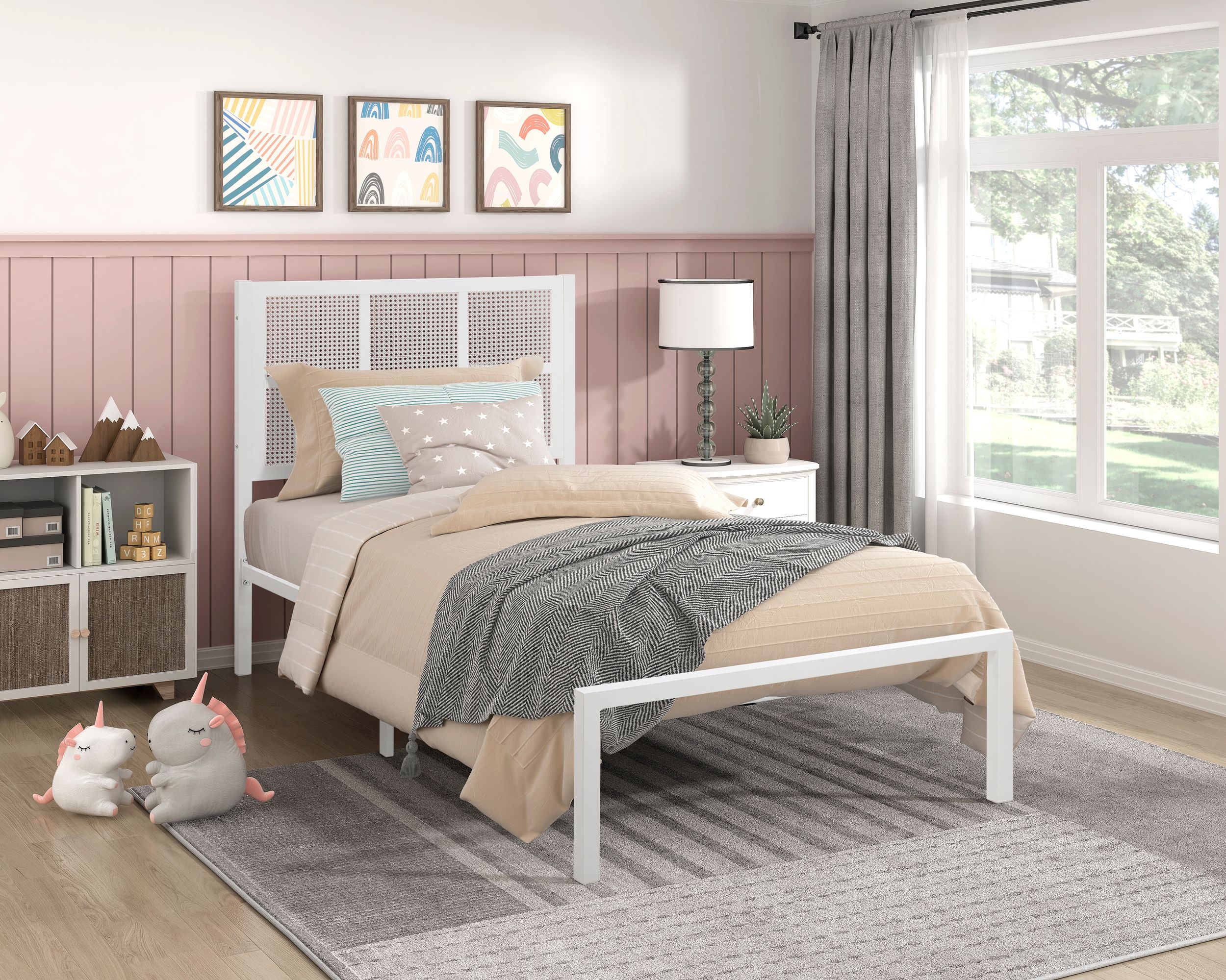 Sanibel Metal Platform Bed