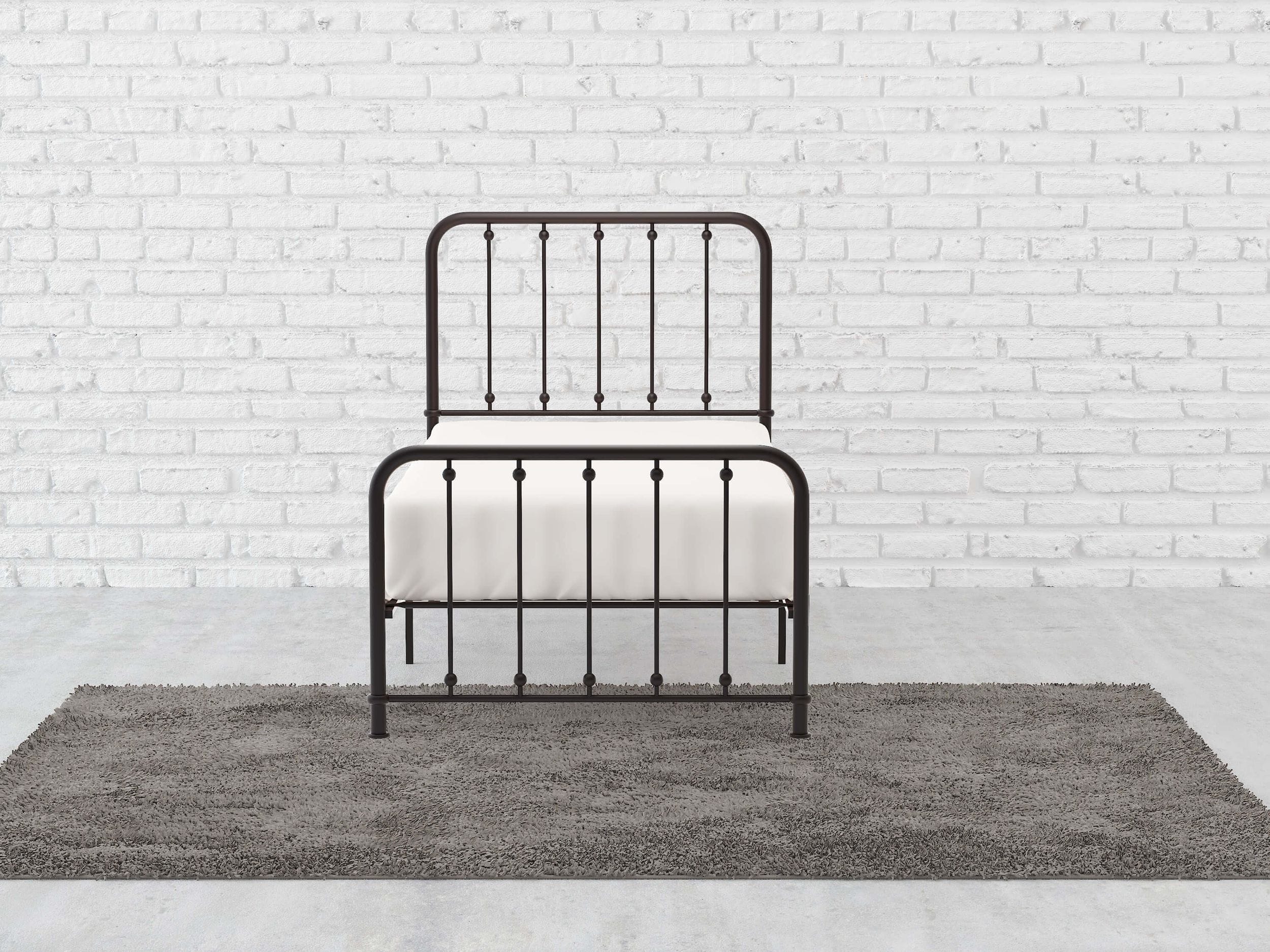 Larkspur Metal Platform Bed, Twin Size