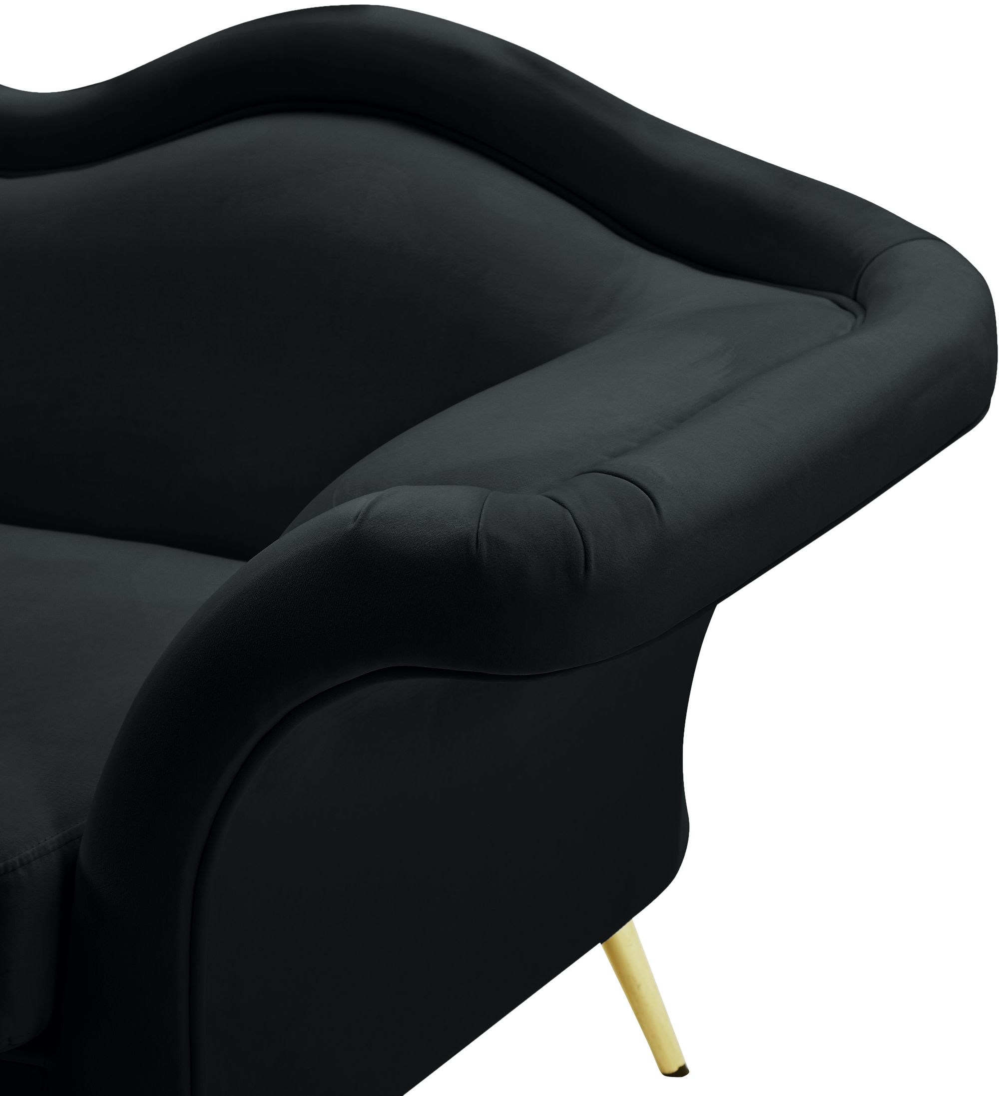 Lips Velvet Chair