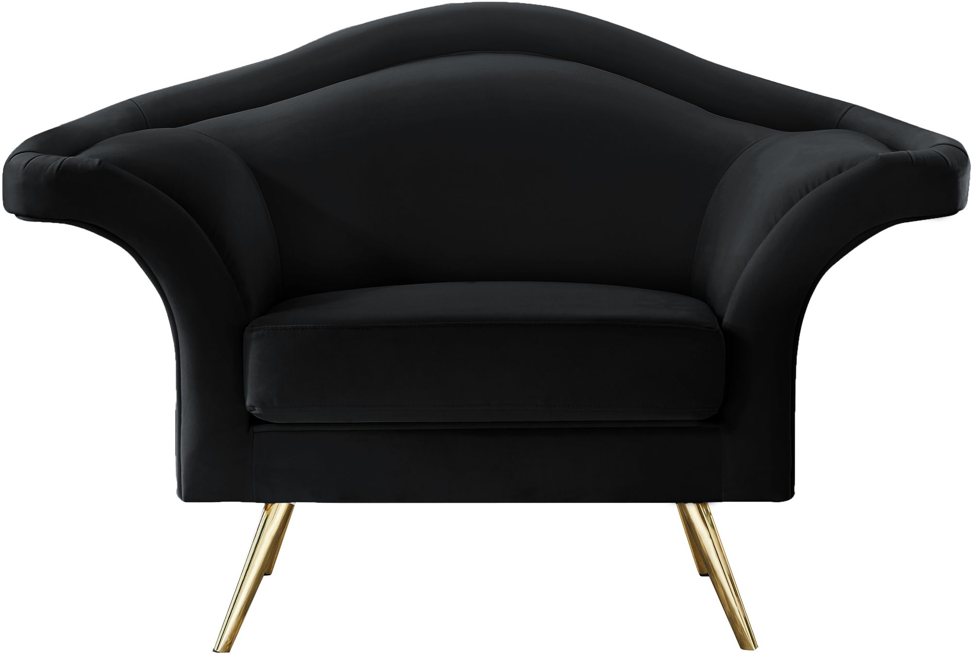 Lips Velvet Chair
