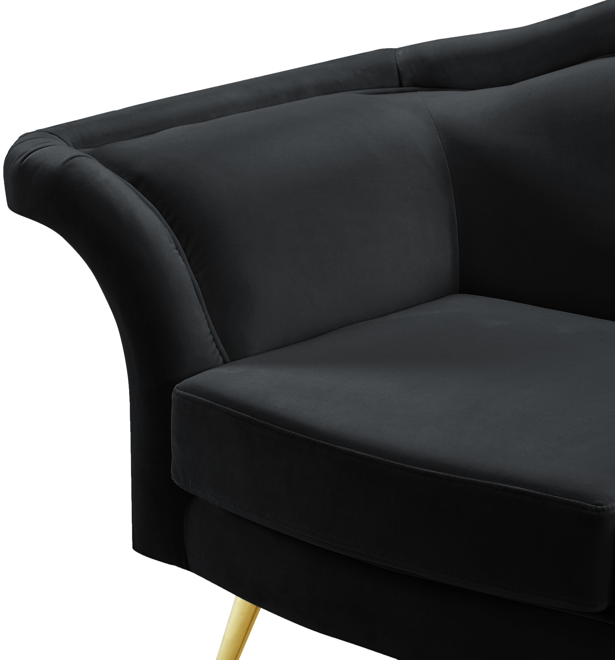Lips Velvet Chair