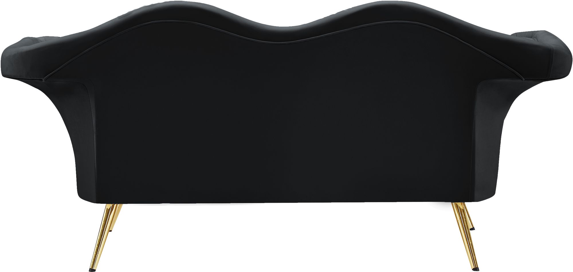 Lips Velvet Loveseat