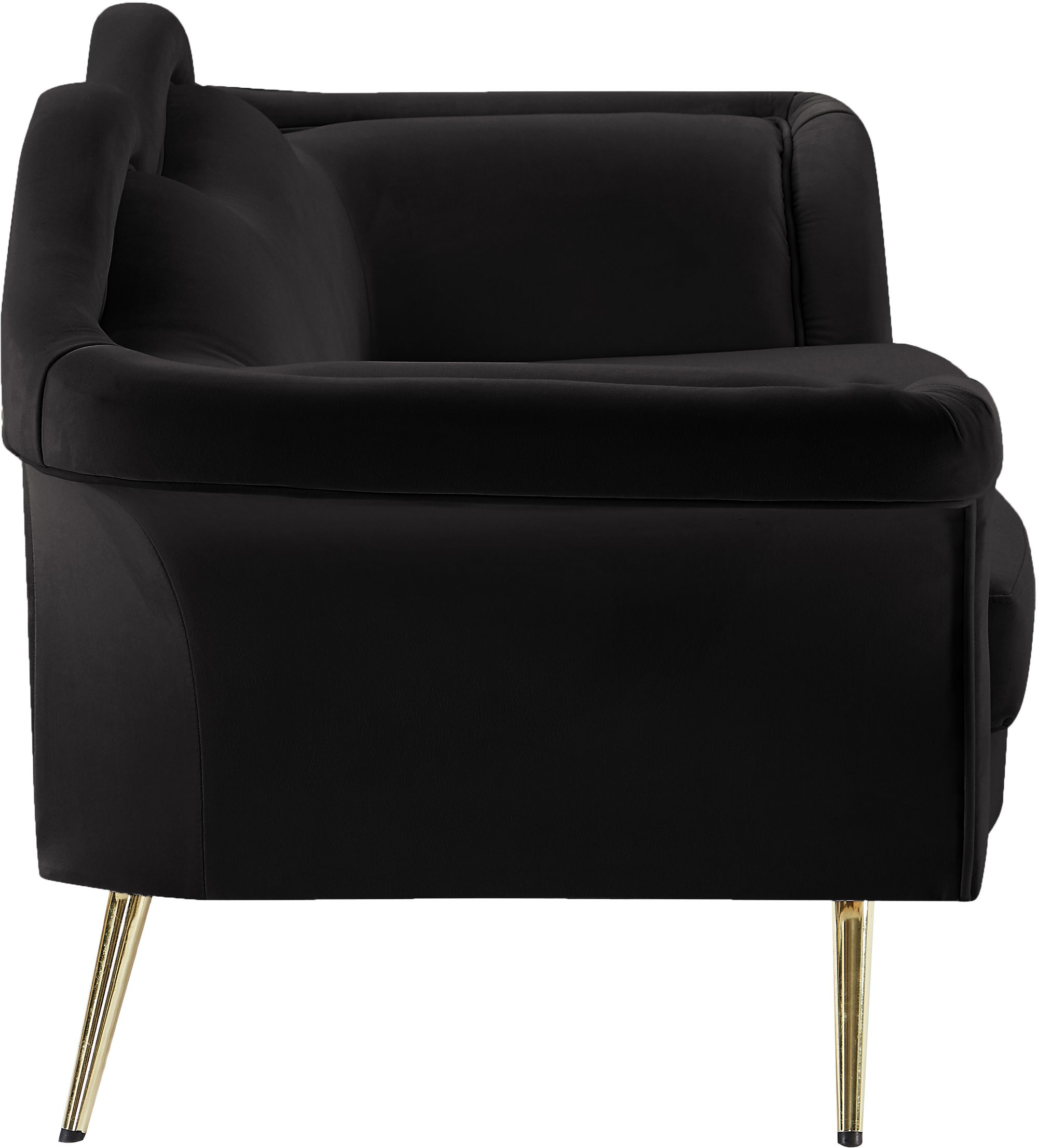 Lips Velvet Loveseat