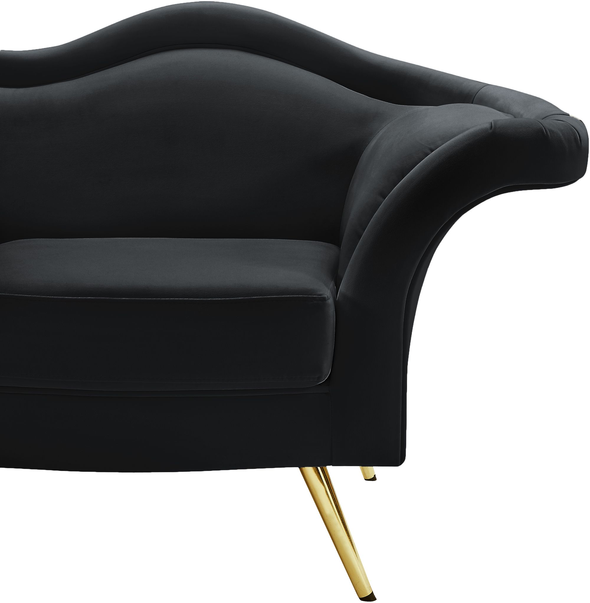 Lips Velvet Loveseat