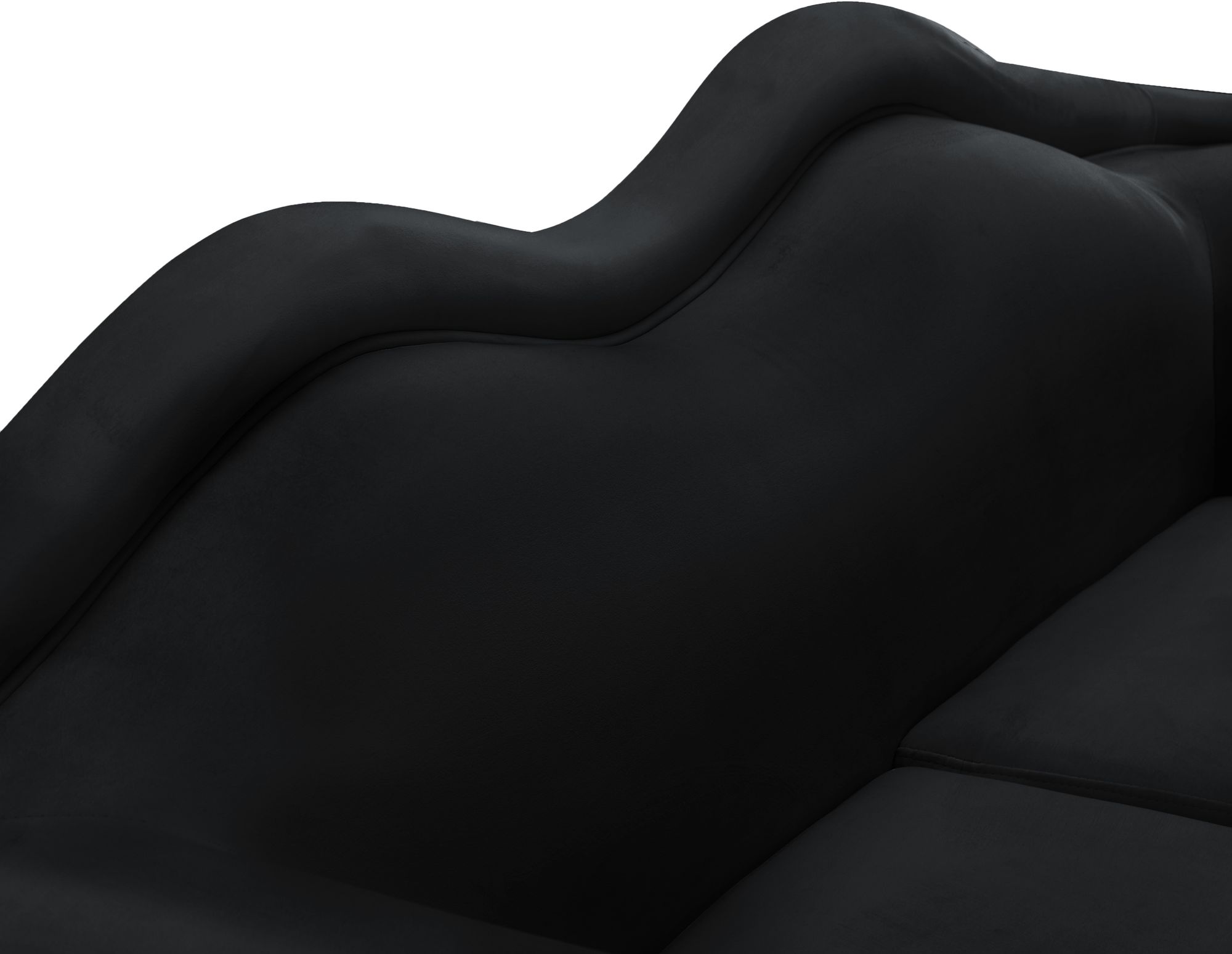 Lips Velvet Loveseat