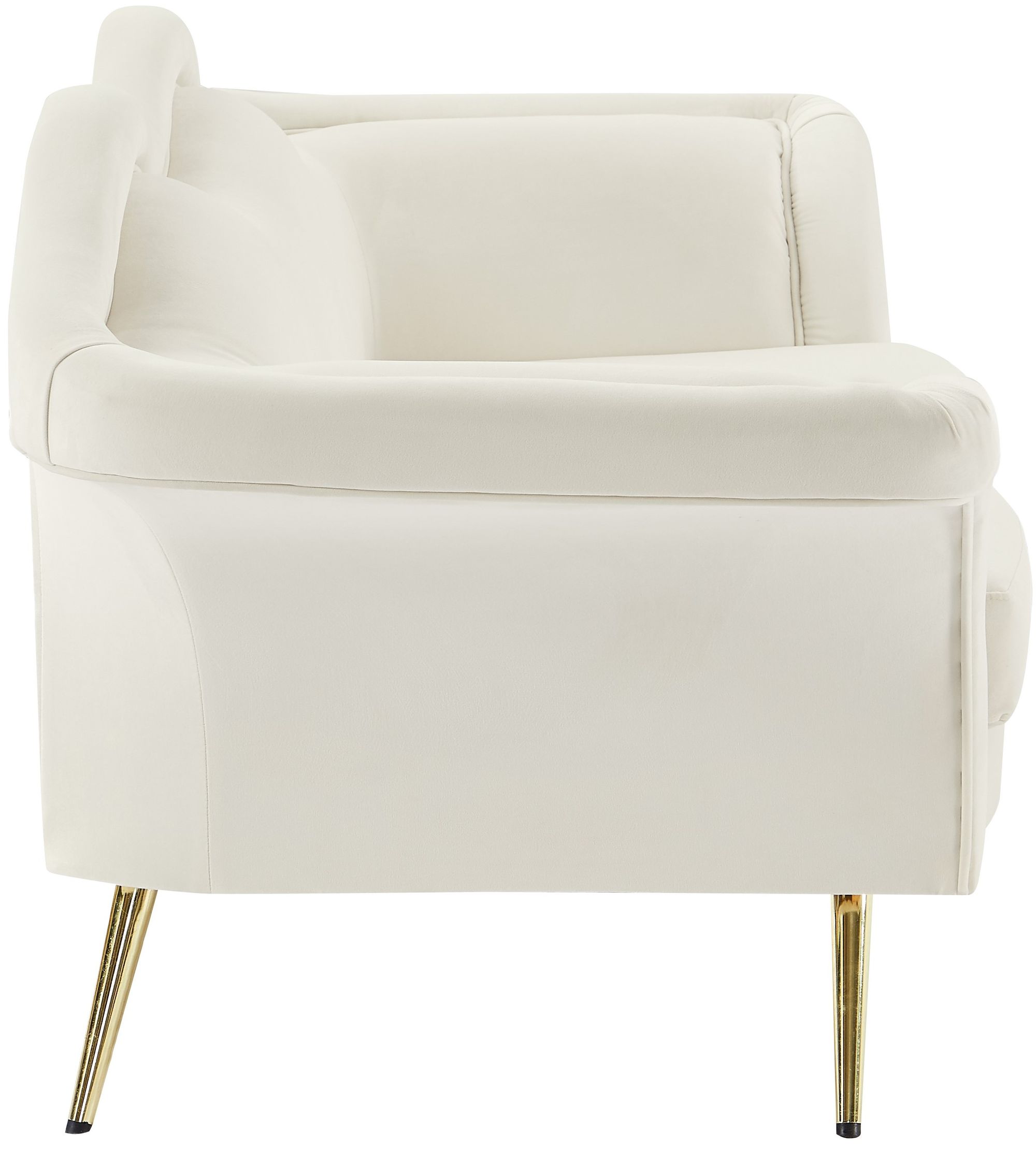 Lips Velvet Loveseat