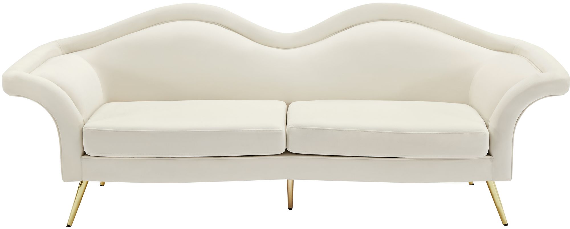 Lips Velvet Sofa