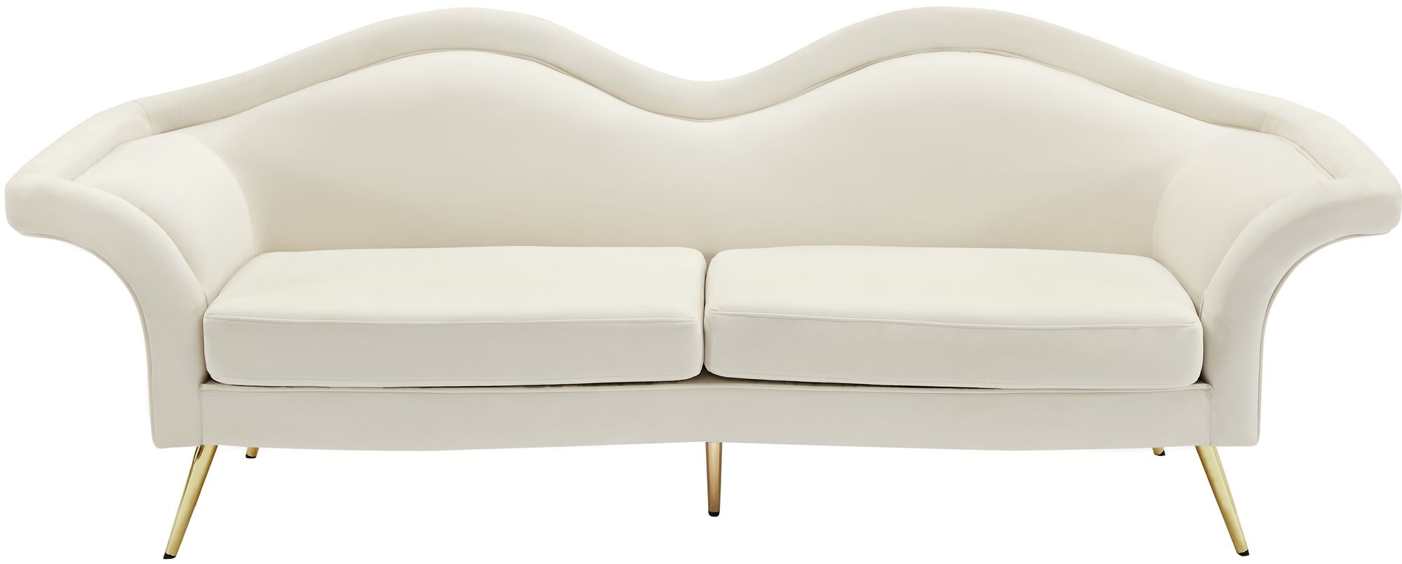 Lips Velvet Sofa