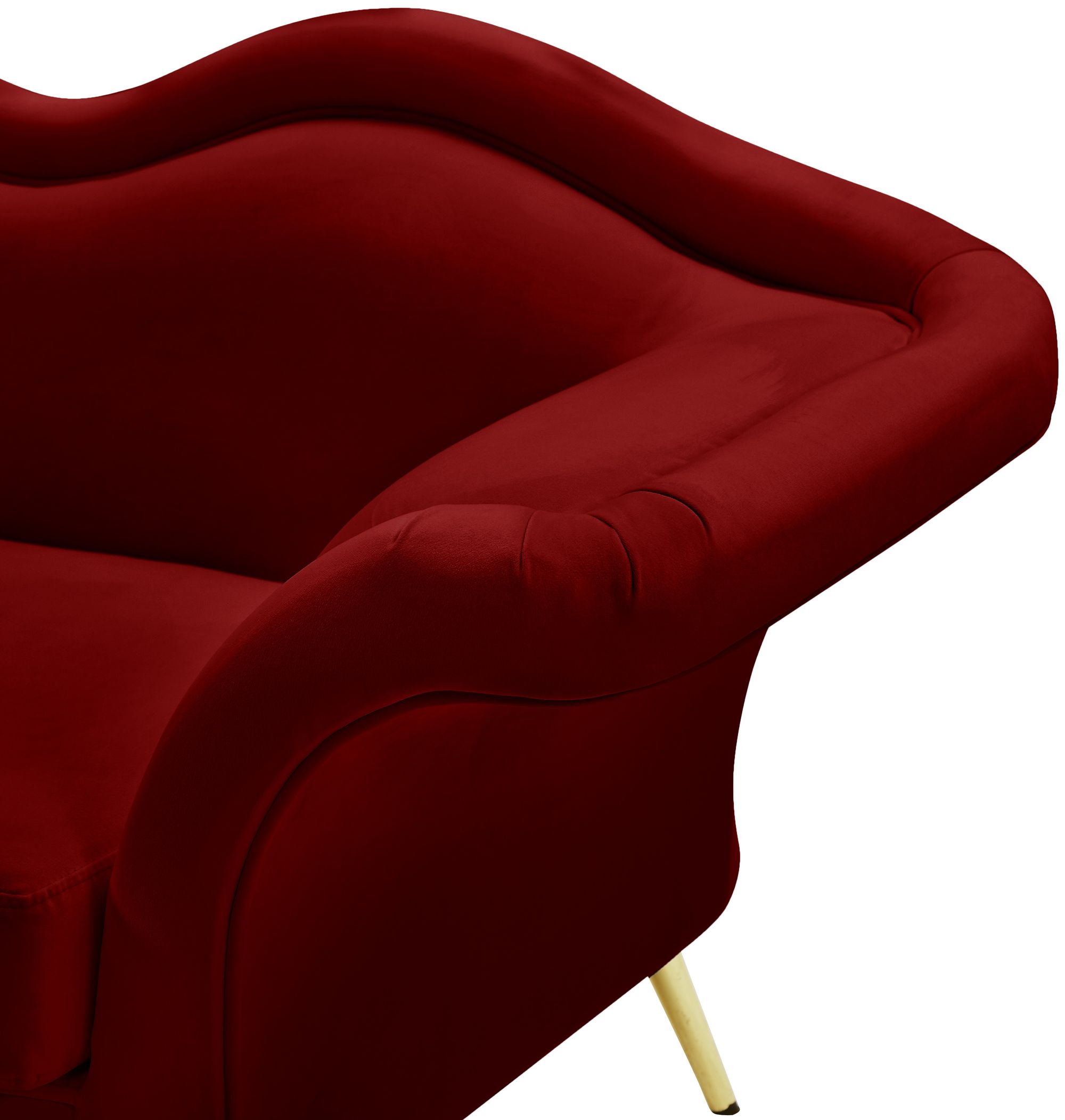 Lips Velvet Chair