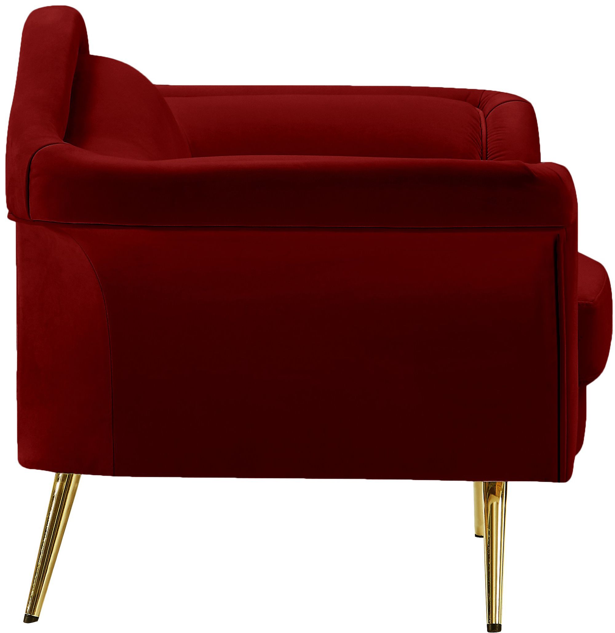 Lips Velvet Chair