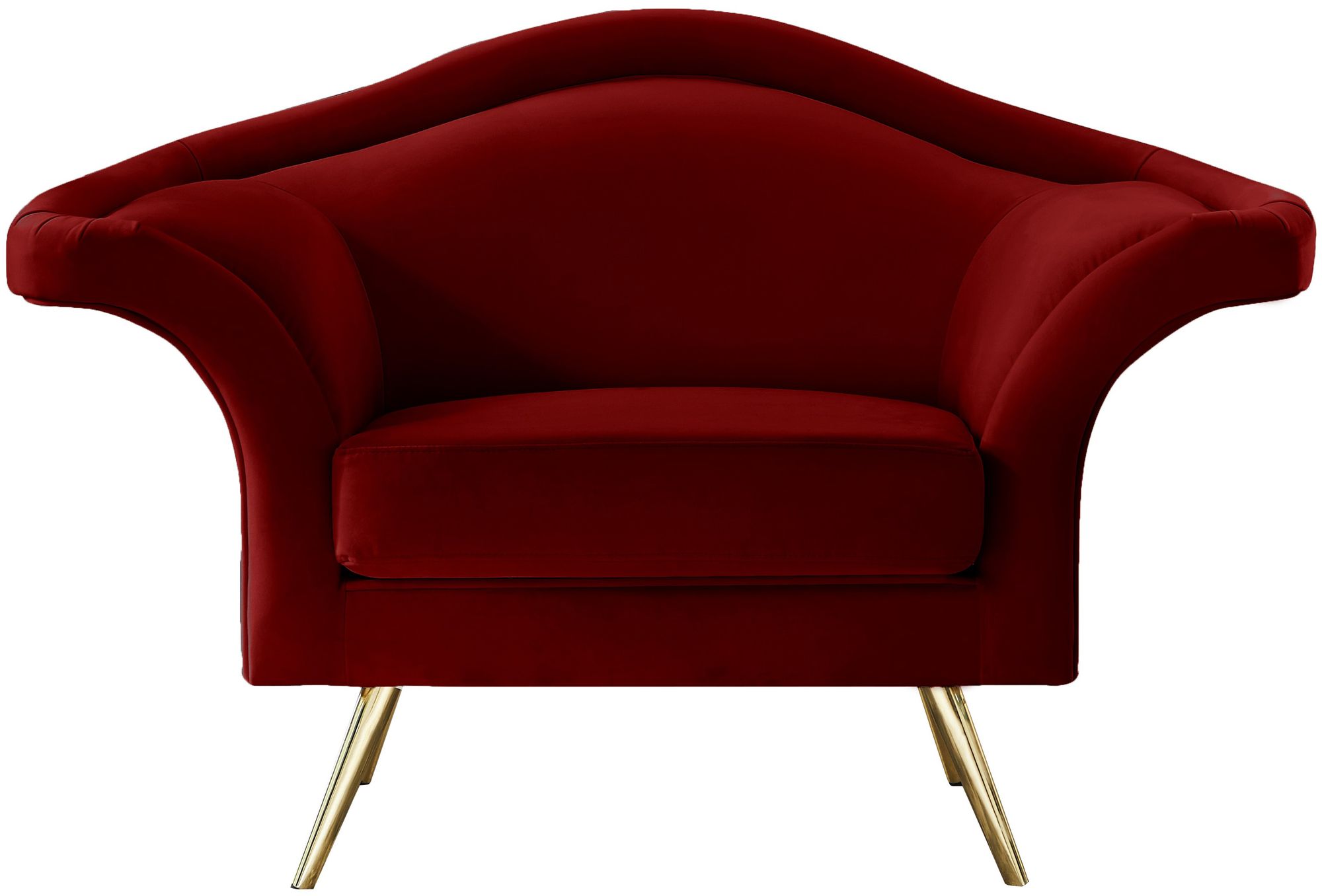 Lips Velvet Chair