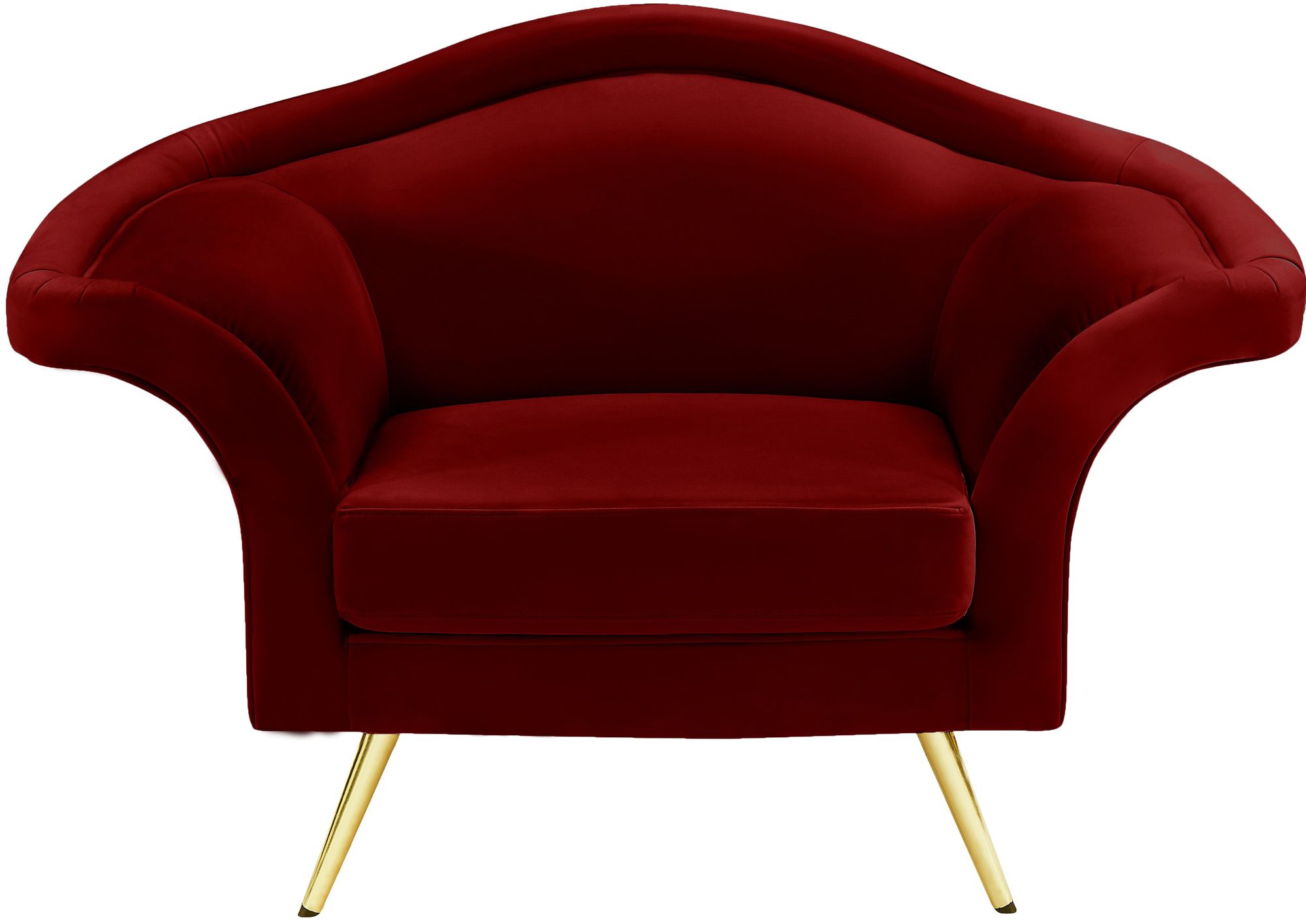 Lips Velvet Chair