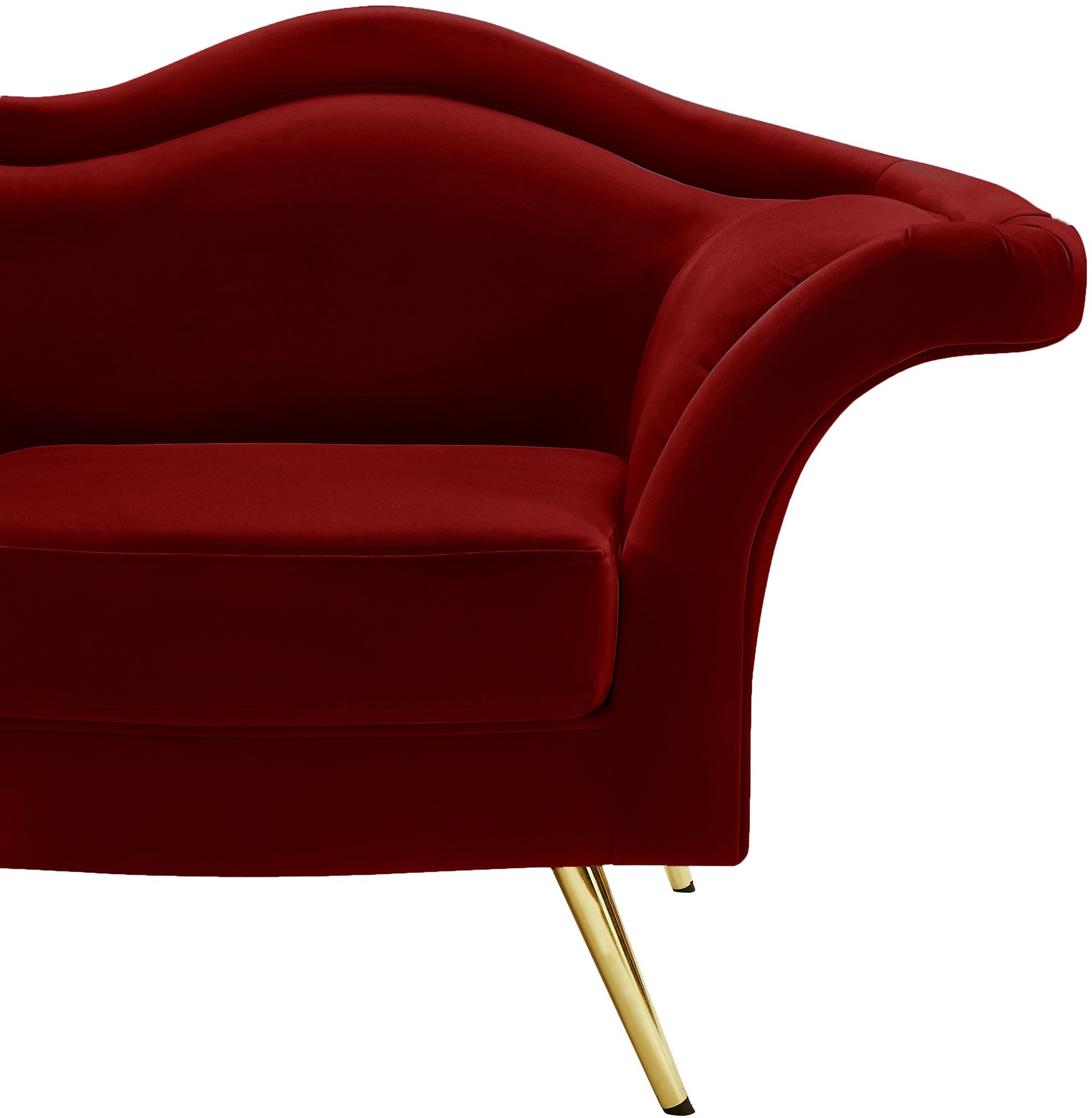 Lips Velvet Chair
